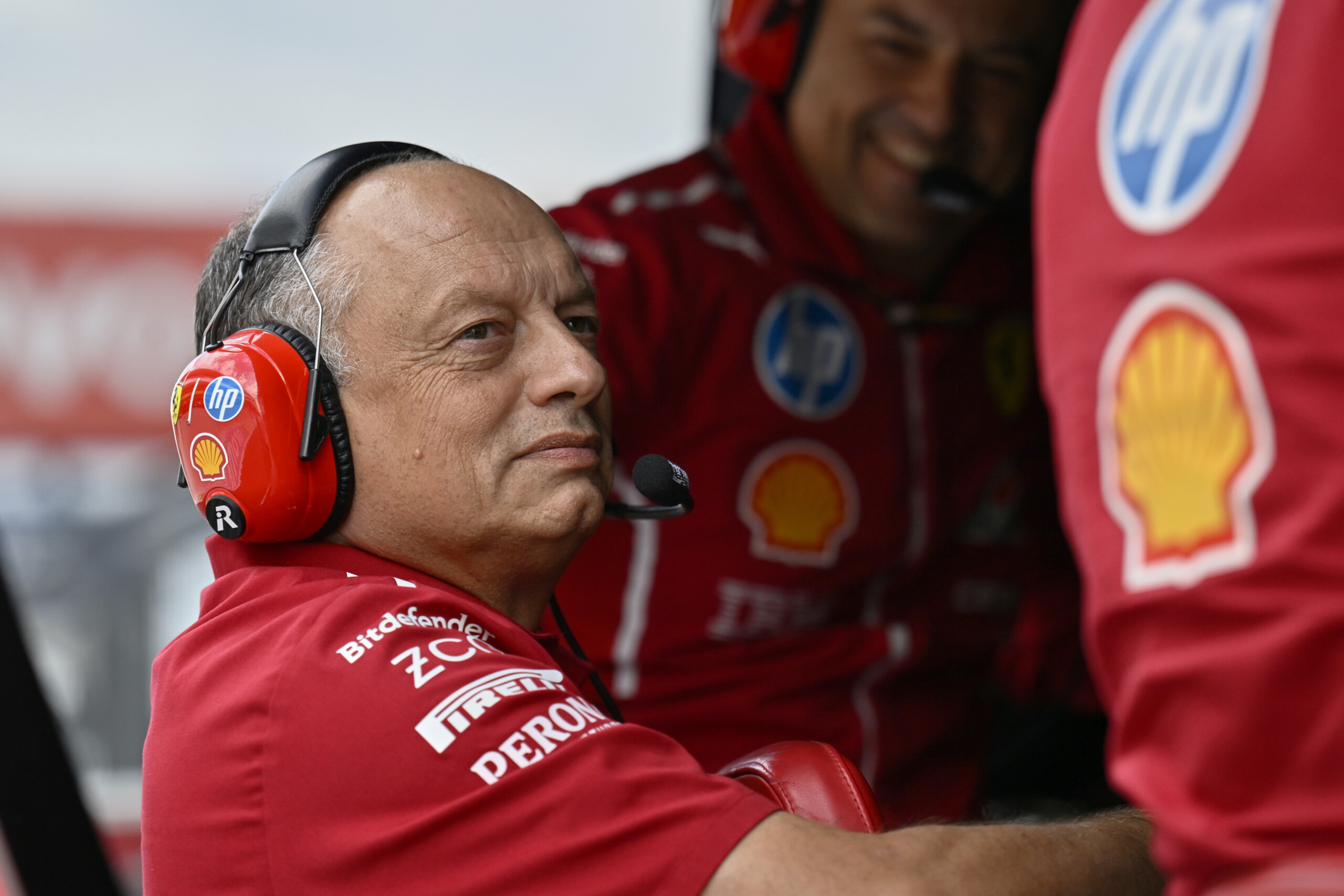 f1 vasseur leclerc had the potential for the second row but made progress scaled