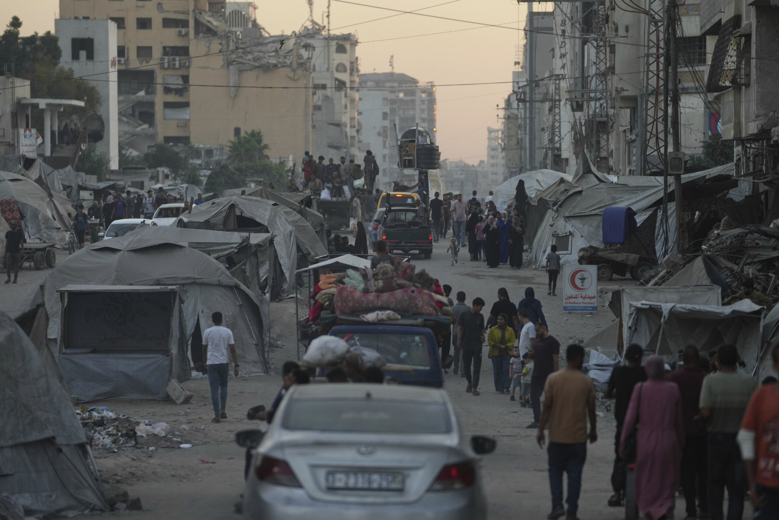 middle east red cross safe mass evacuation of gaza city impossible scaled