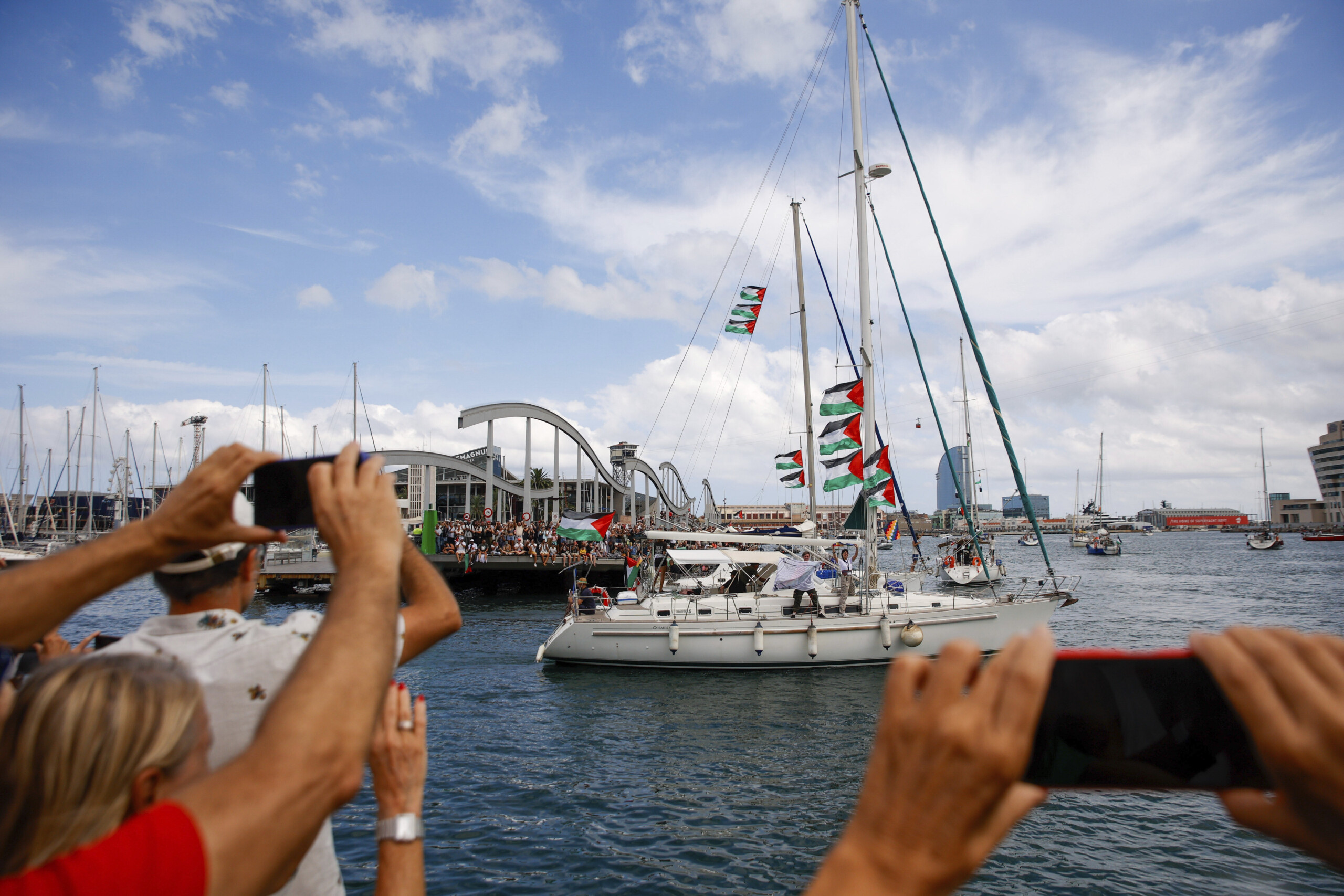 gaza social centres if they block the flotilla we will block the port of venice scaled