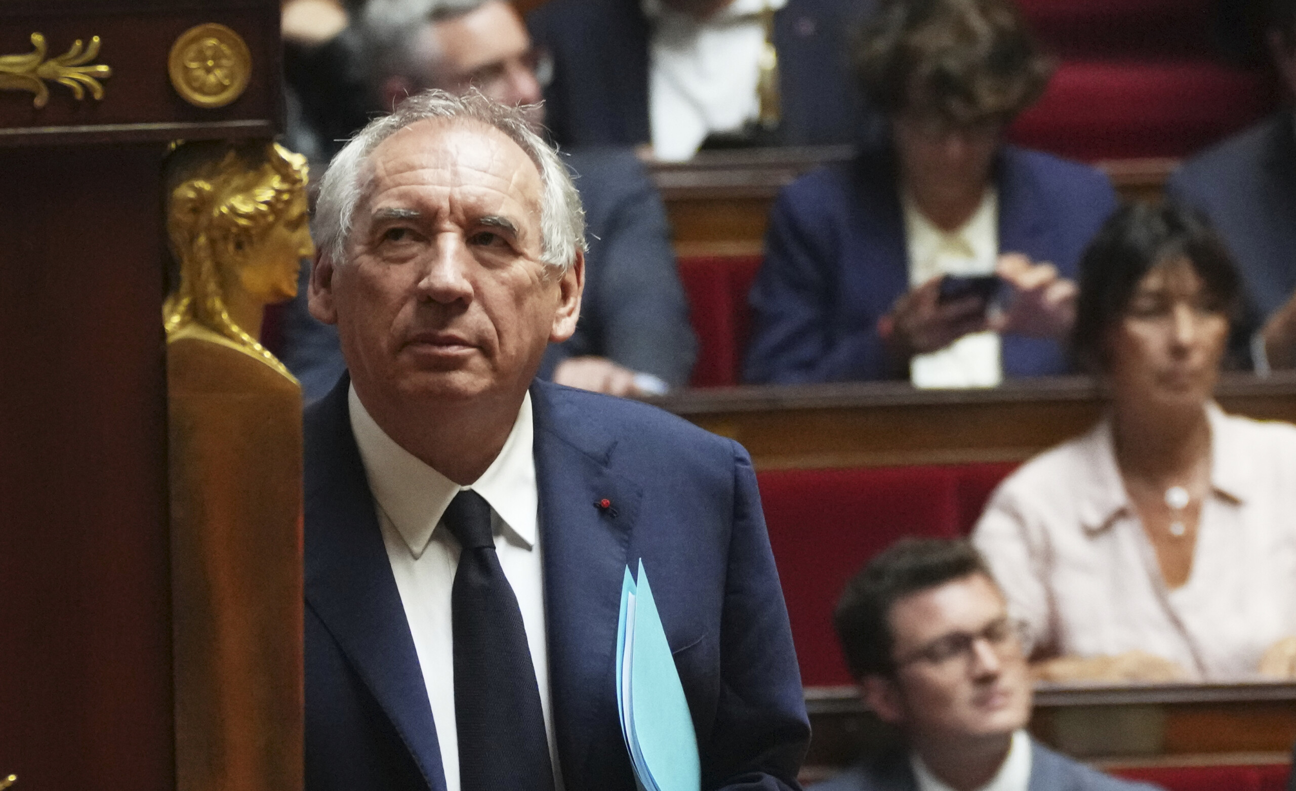 france bayrou government falls 364 votes against confidence scaled
