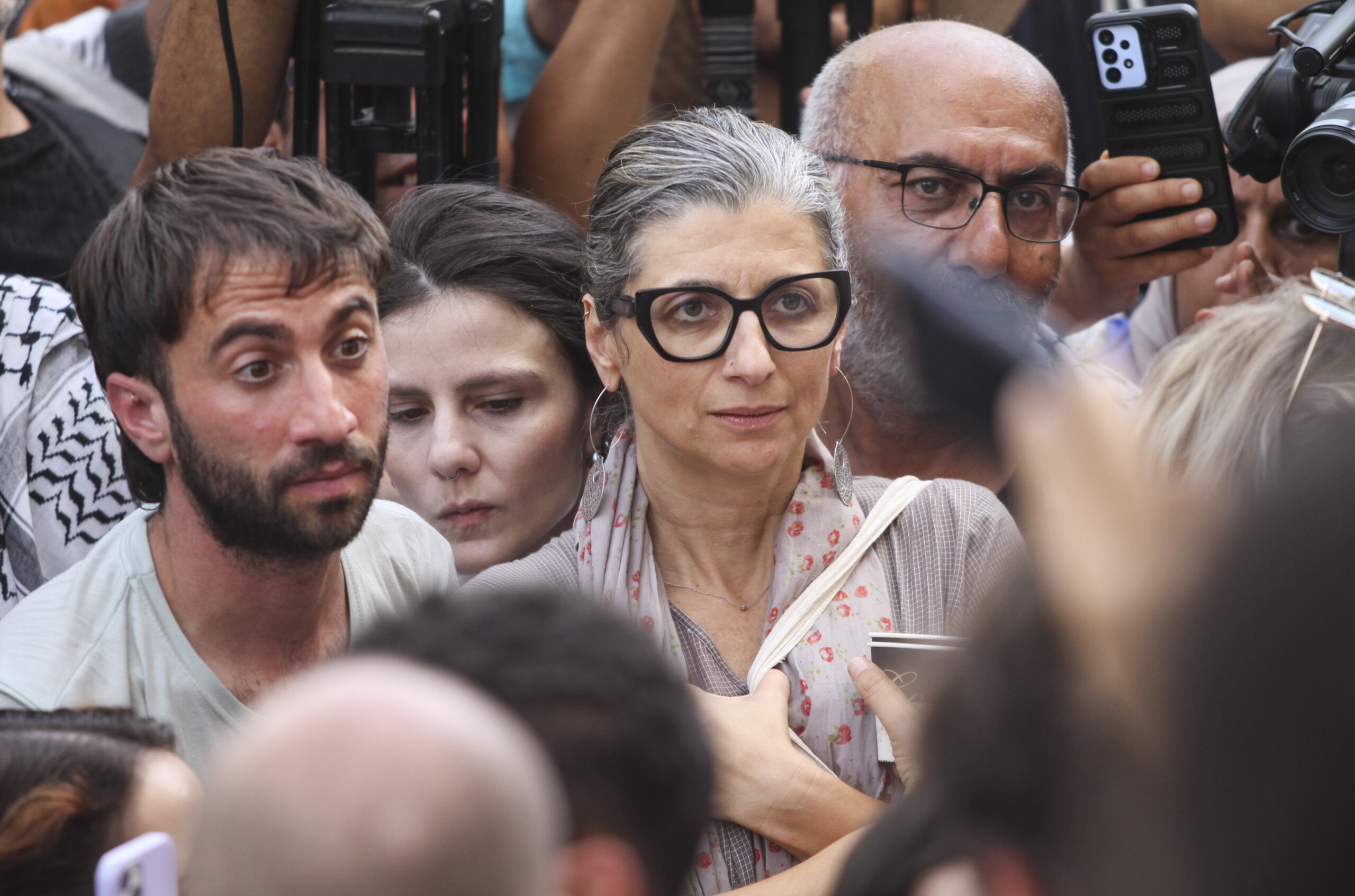 gaza albanese flotilla there is discouragement three elements from security cameras scaled