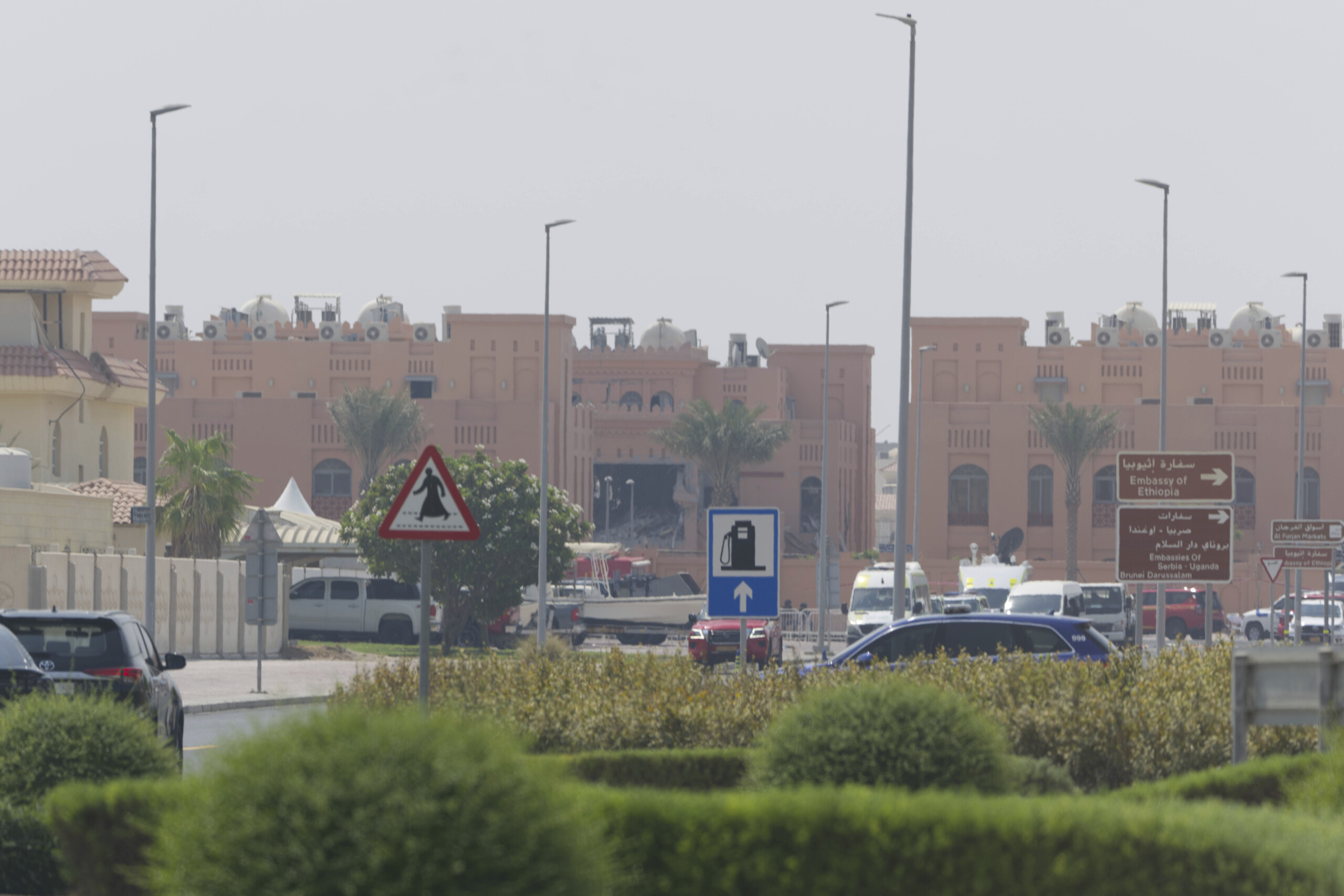 israeli raid on doha two senior hamas officials wounded one in serious condition scaled