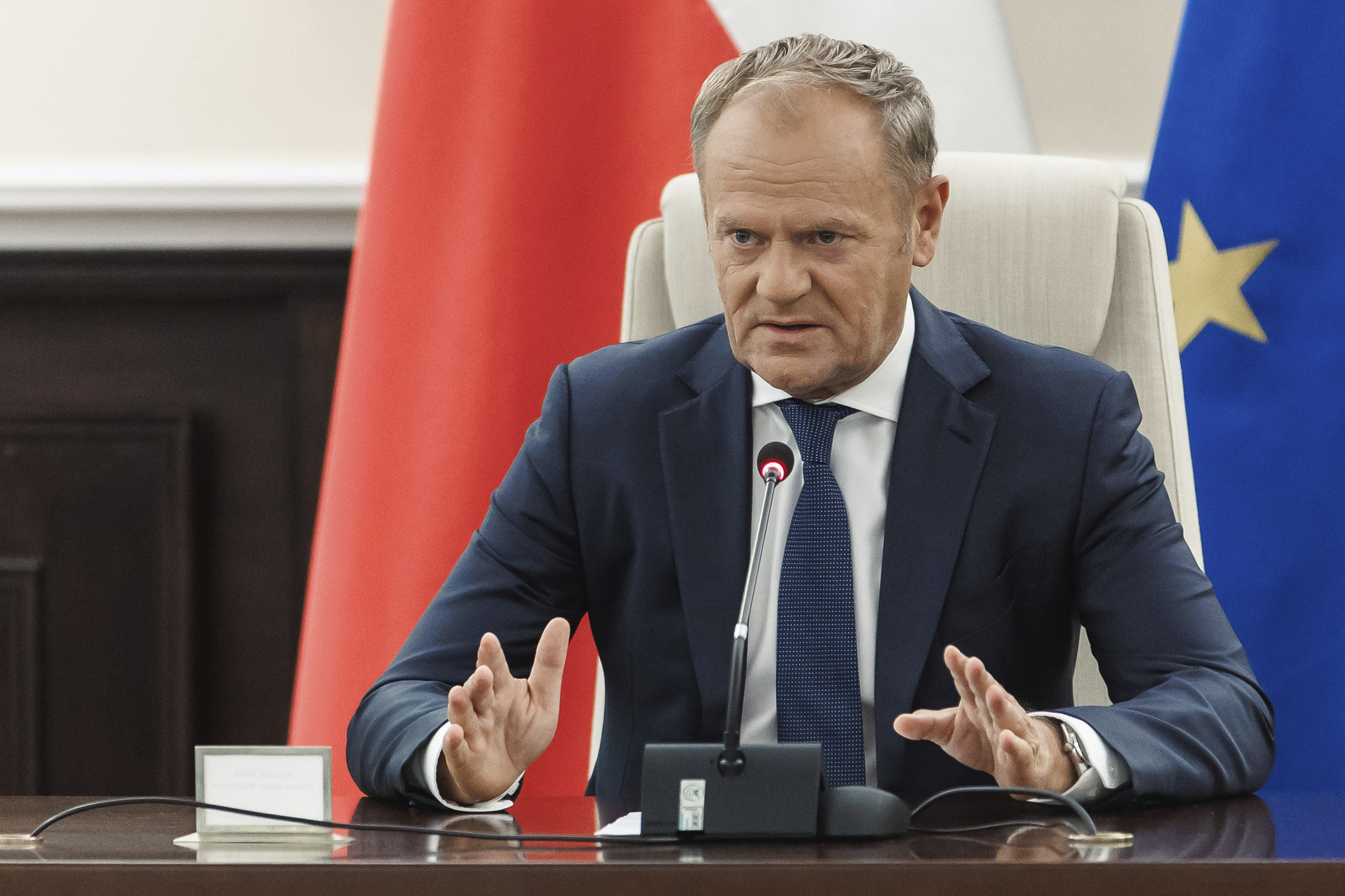 poland tusk 19 airspace violations recorded we will invoke article 4 of the nato treaty