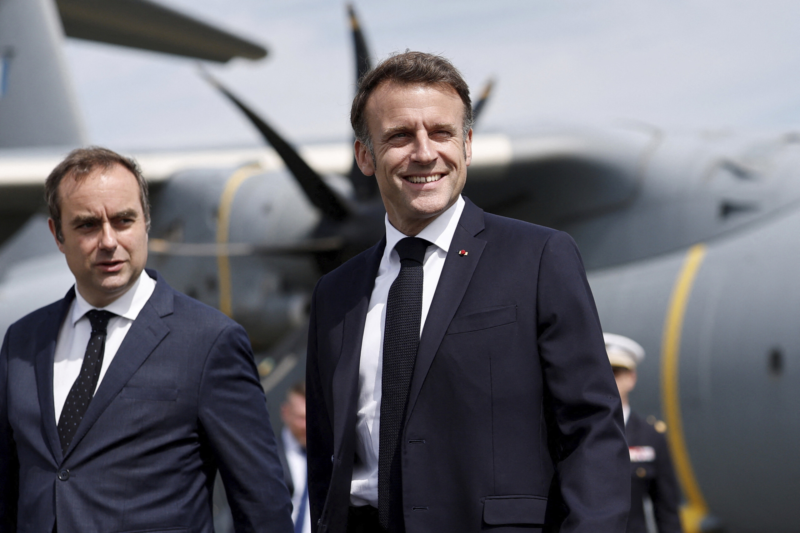 ukraine macron says france will deploy three fighter jets to protect poland scaled