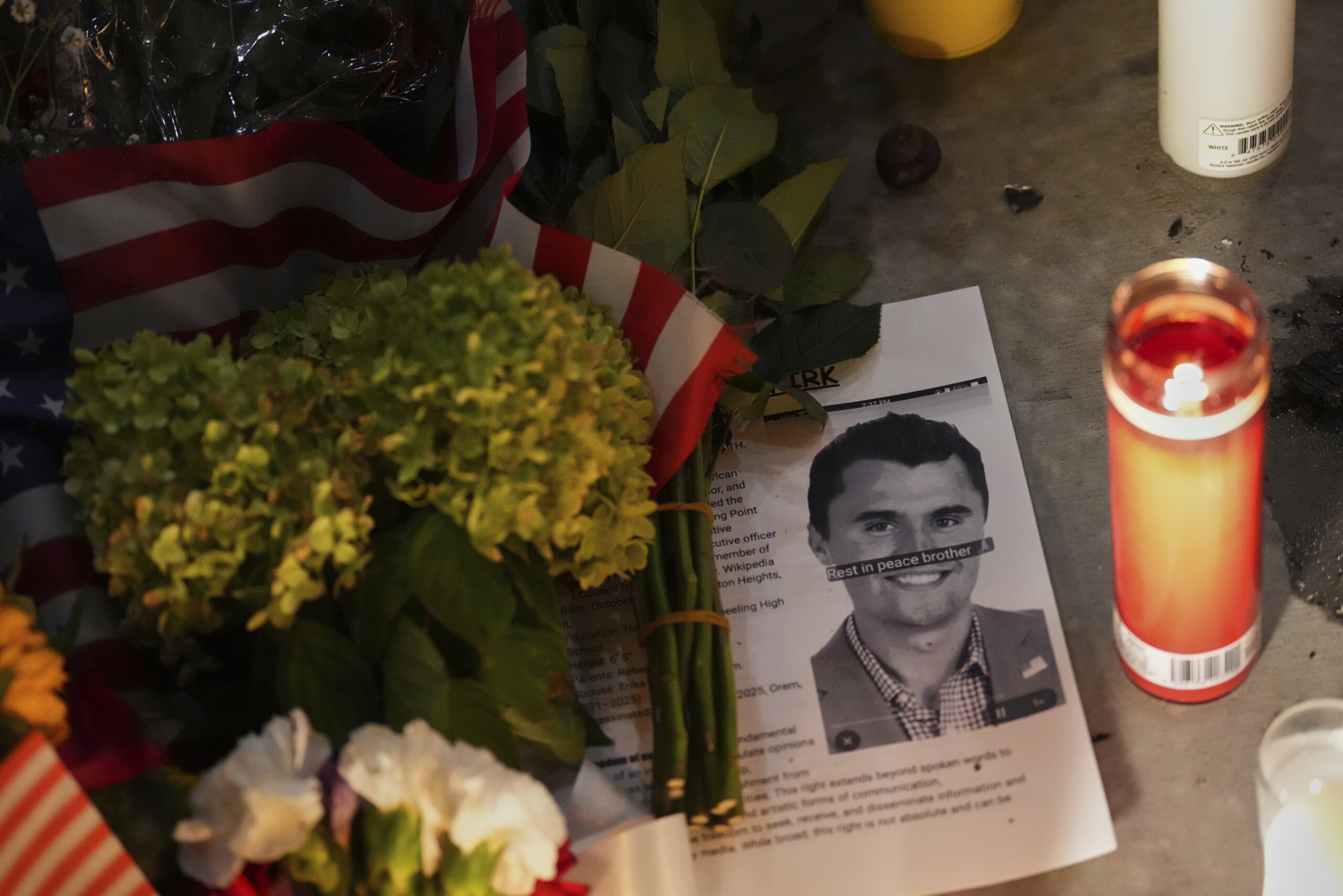 charlie kirk suspected killer arrested 400km from the scene of the crime scaled
