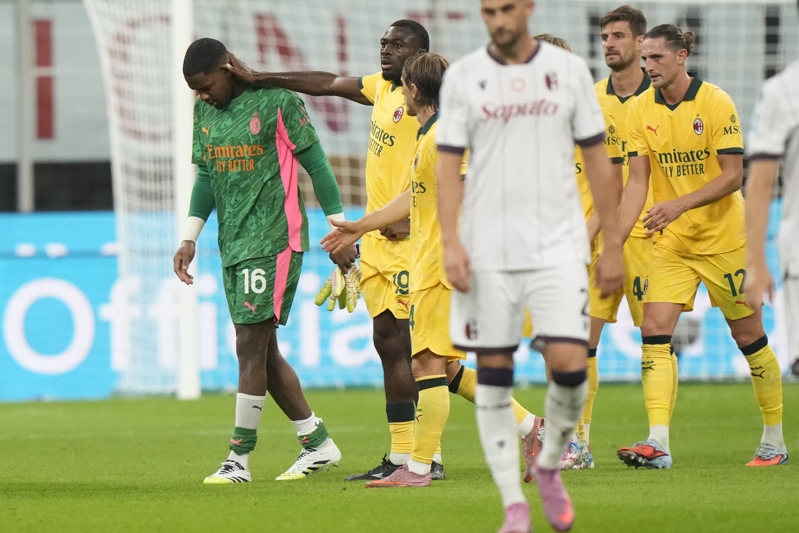 football milan maignan suffers calf strain pavlovic suffers flexor strain scaled