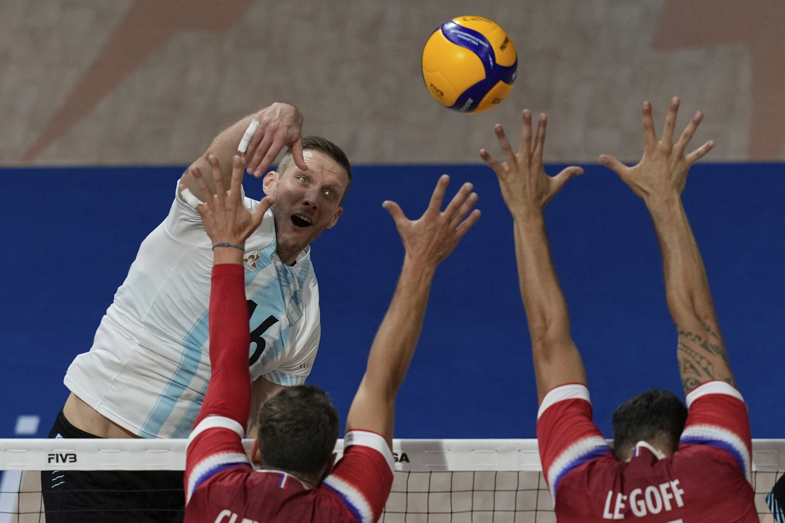 volleyball world championships olympic champions france eliminated argentinas feat scaled