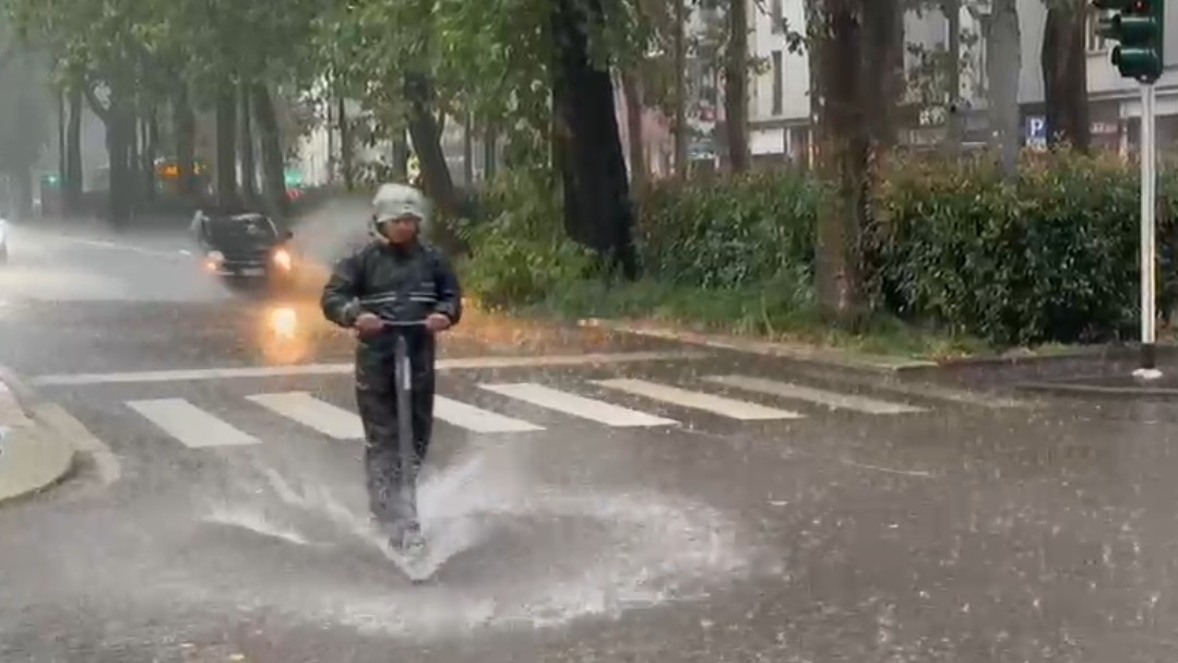 bad weather seveso river flood in milan ended in the evening