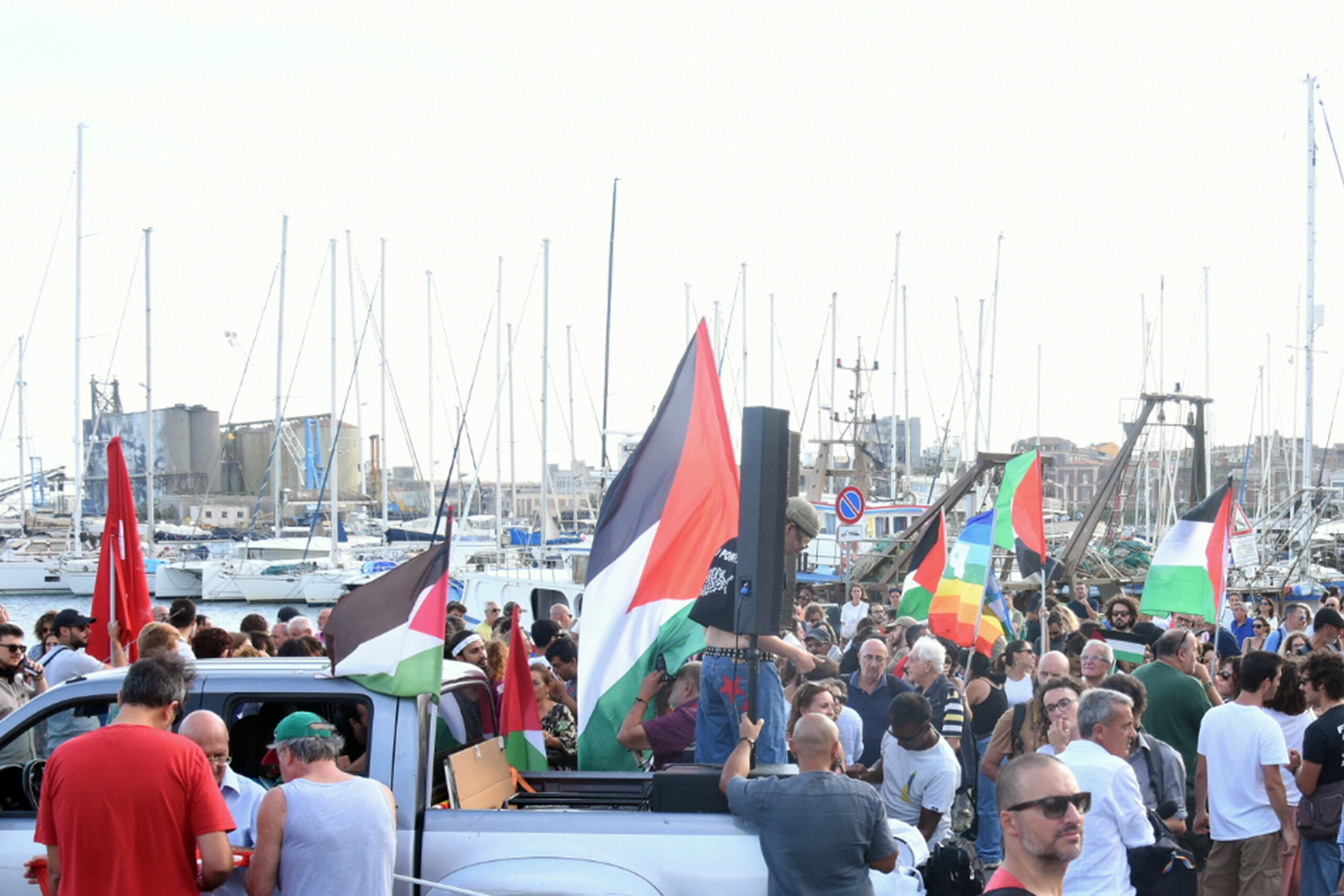 flotilla activists reject proposal to send aid to cyprus scaled