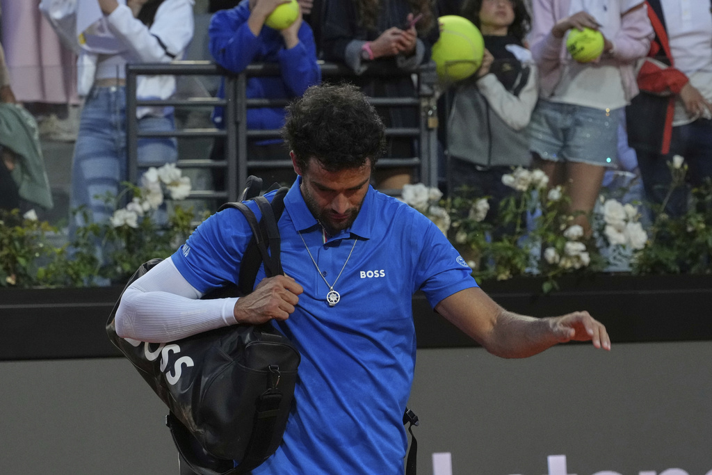 atp tokyo berrettini out in the second round ruud wins in two sets