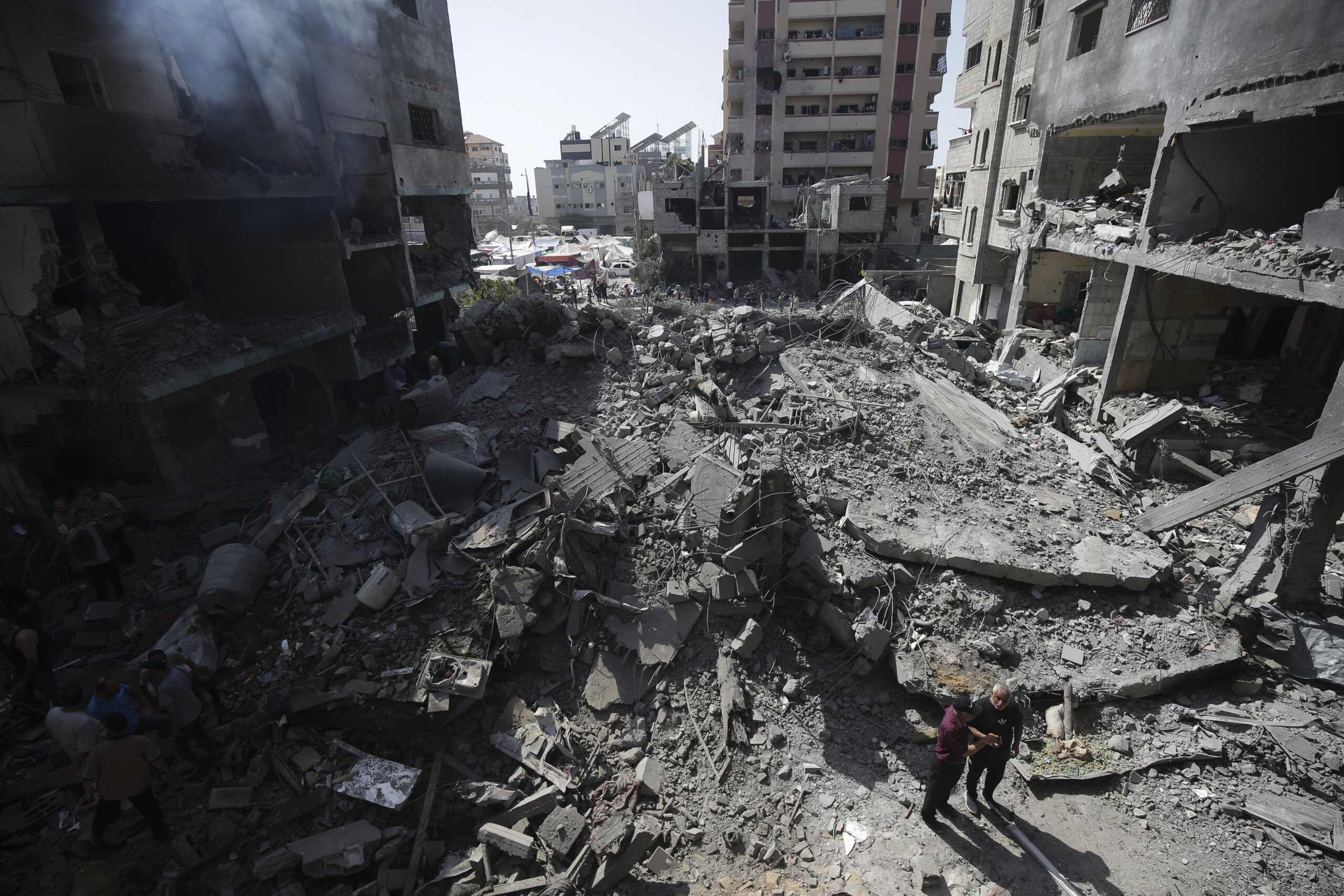 middle east israeli bombing of nuseirat at least 8 dead scaled