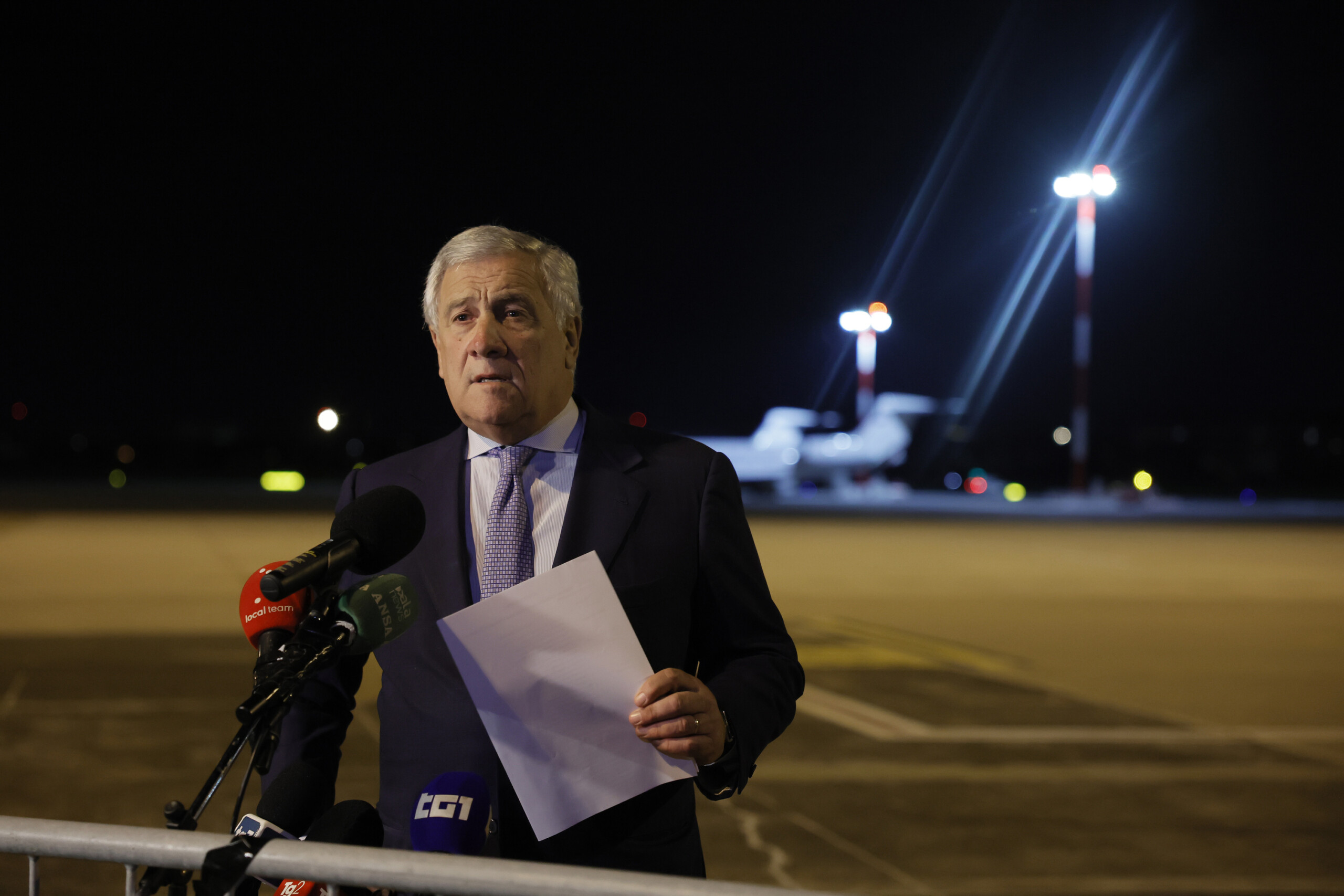 flotilla tajani israel has said there will be no violence scaled