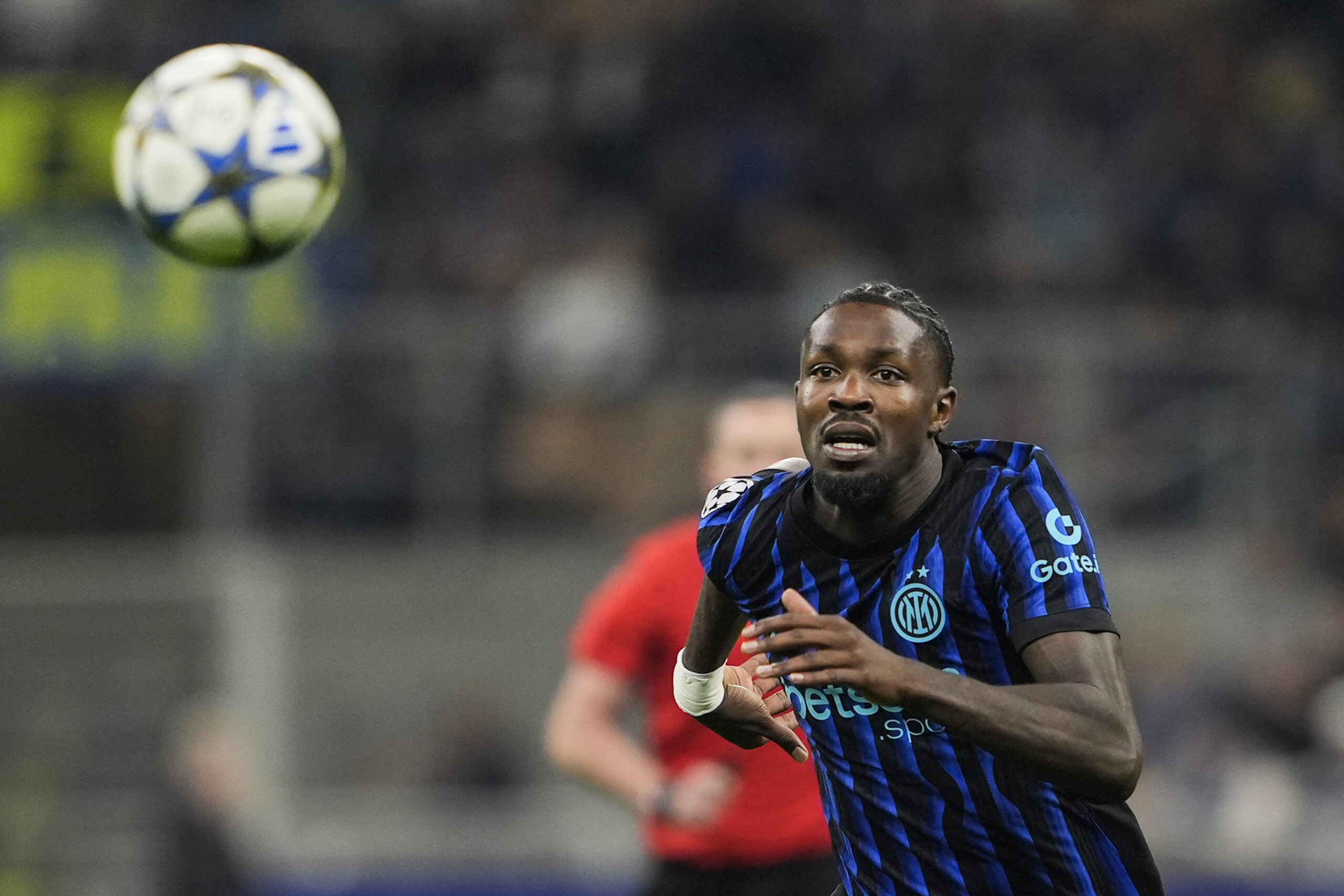 football inter thuram suffers hamstring injury misses cremonese match scaled