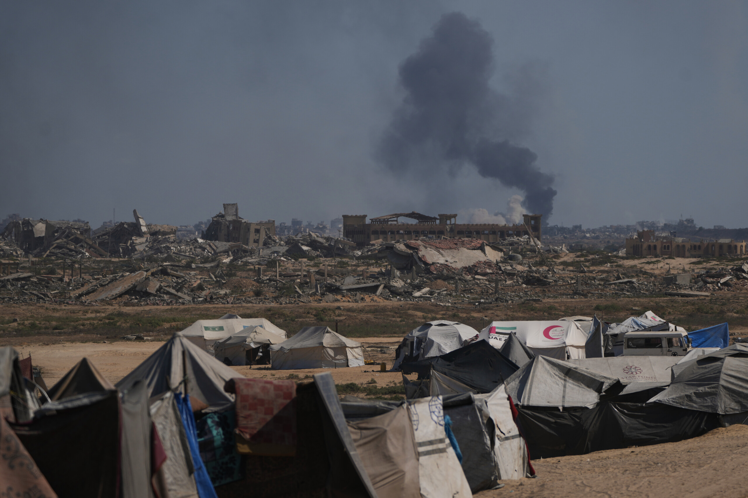 idf 20 hamas militants killed in khan younis humanitarian zone scaled