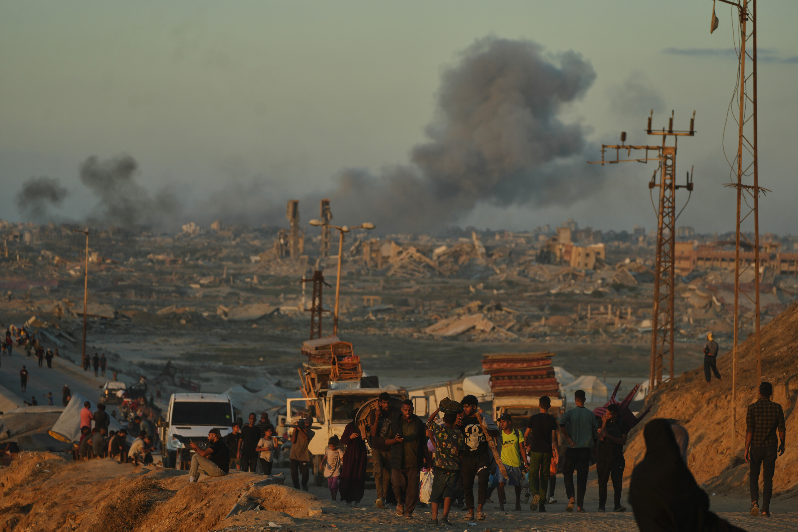 gaza idf 900000 gone city almost empty scaled