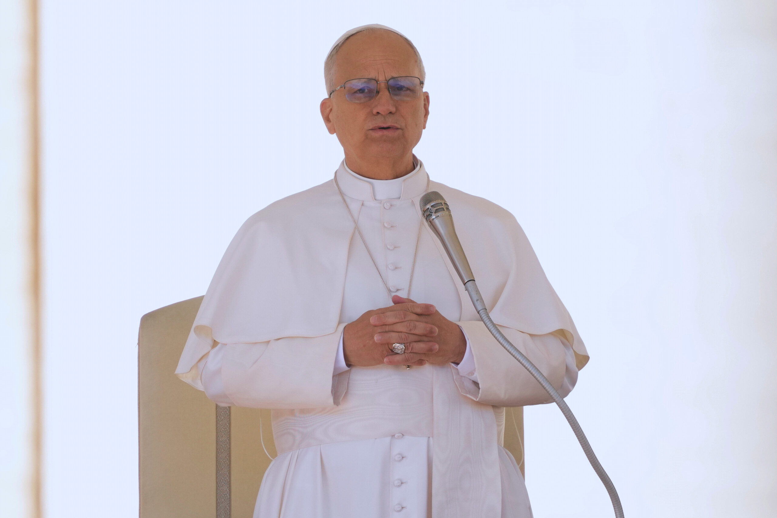 pope many young people without education forced to take up arms and migrate scaled