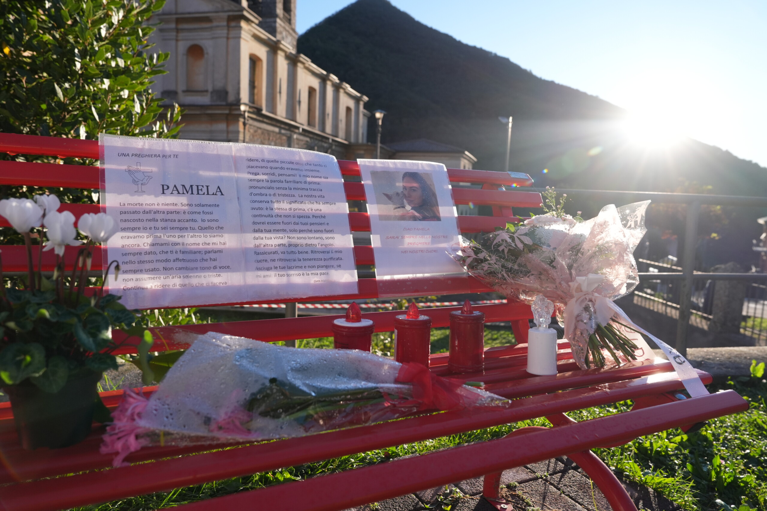 pamela genini final farewell in strozza scaled