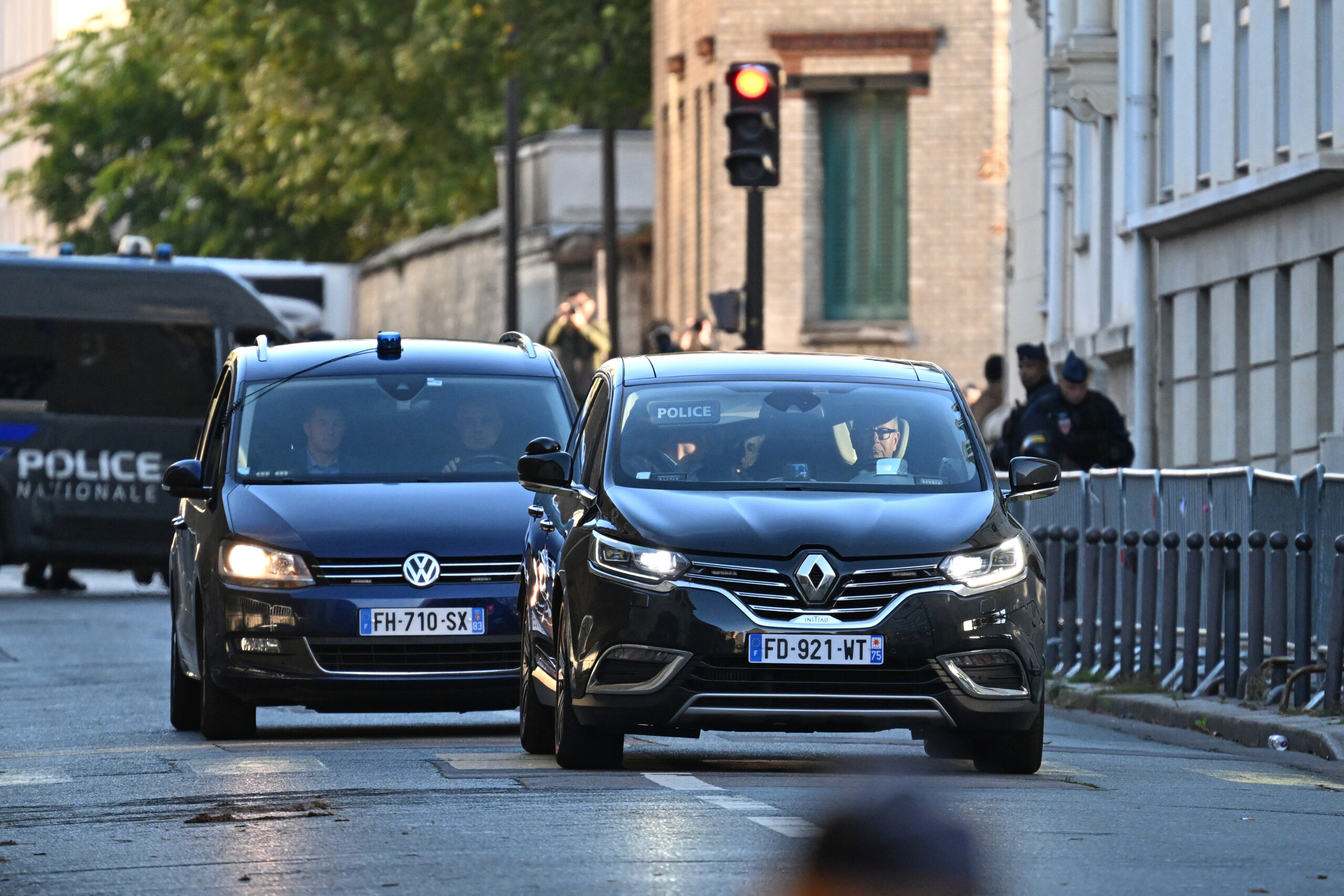 sarkozy has left la sante prison scaled
