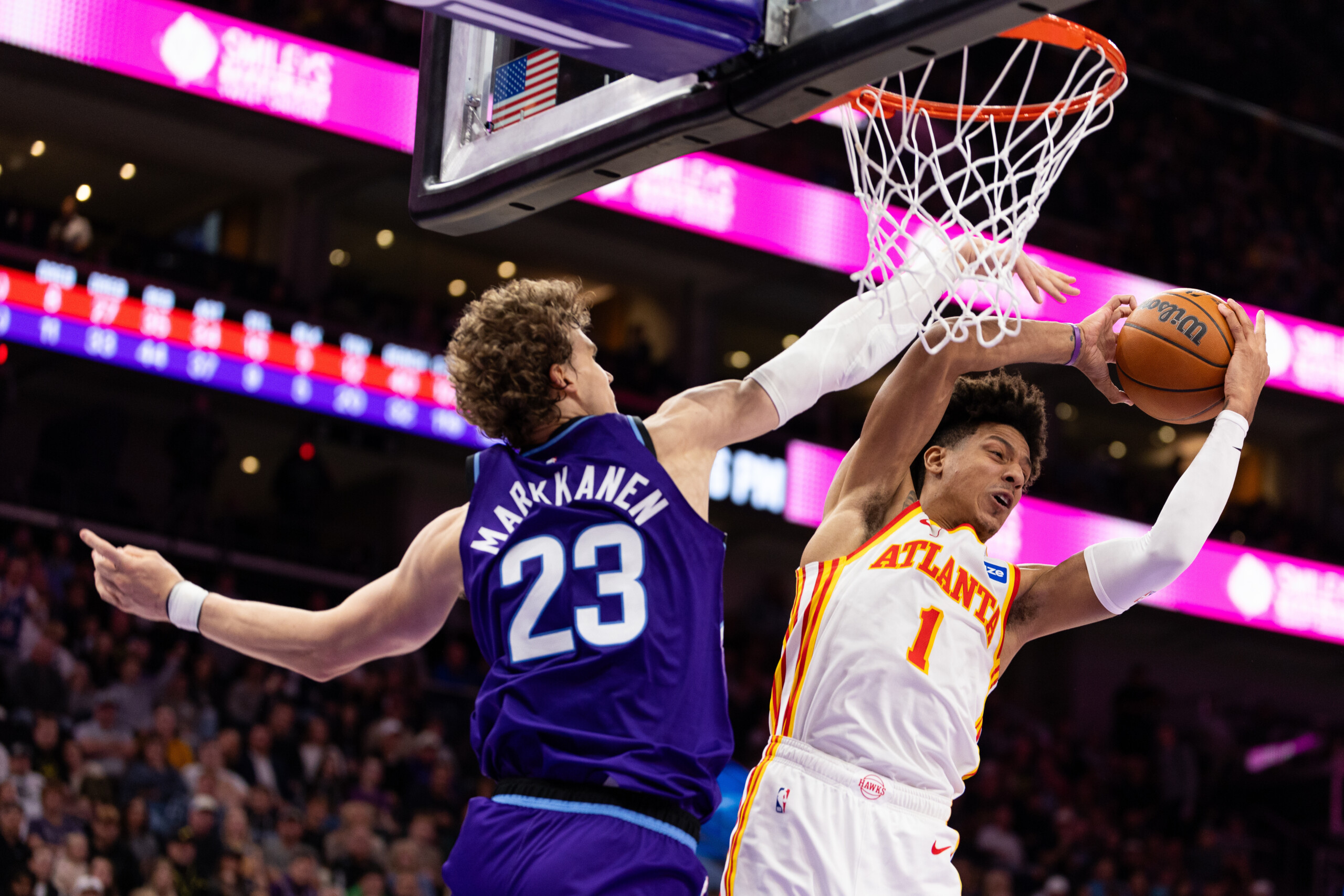nba johnsons show against markkanen pacers in freefall scaled