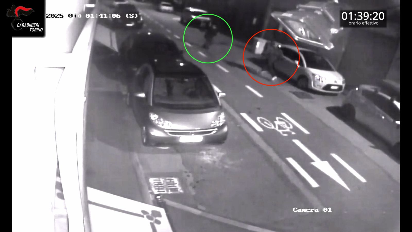 turin video footage shows attack on marco veronese