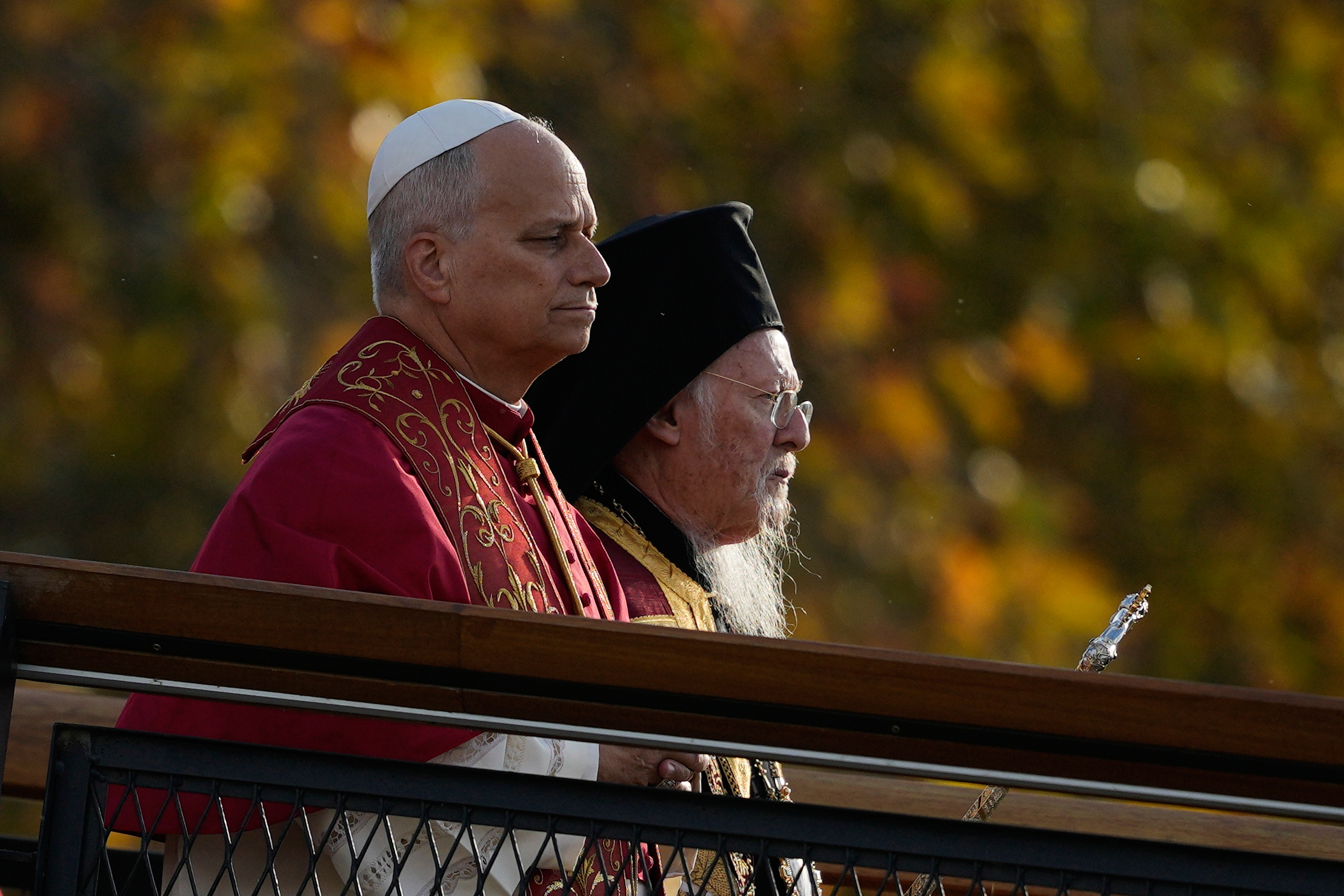 turkey pope leo xiv at the blue mosque in istanbul