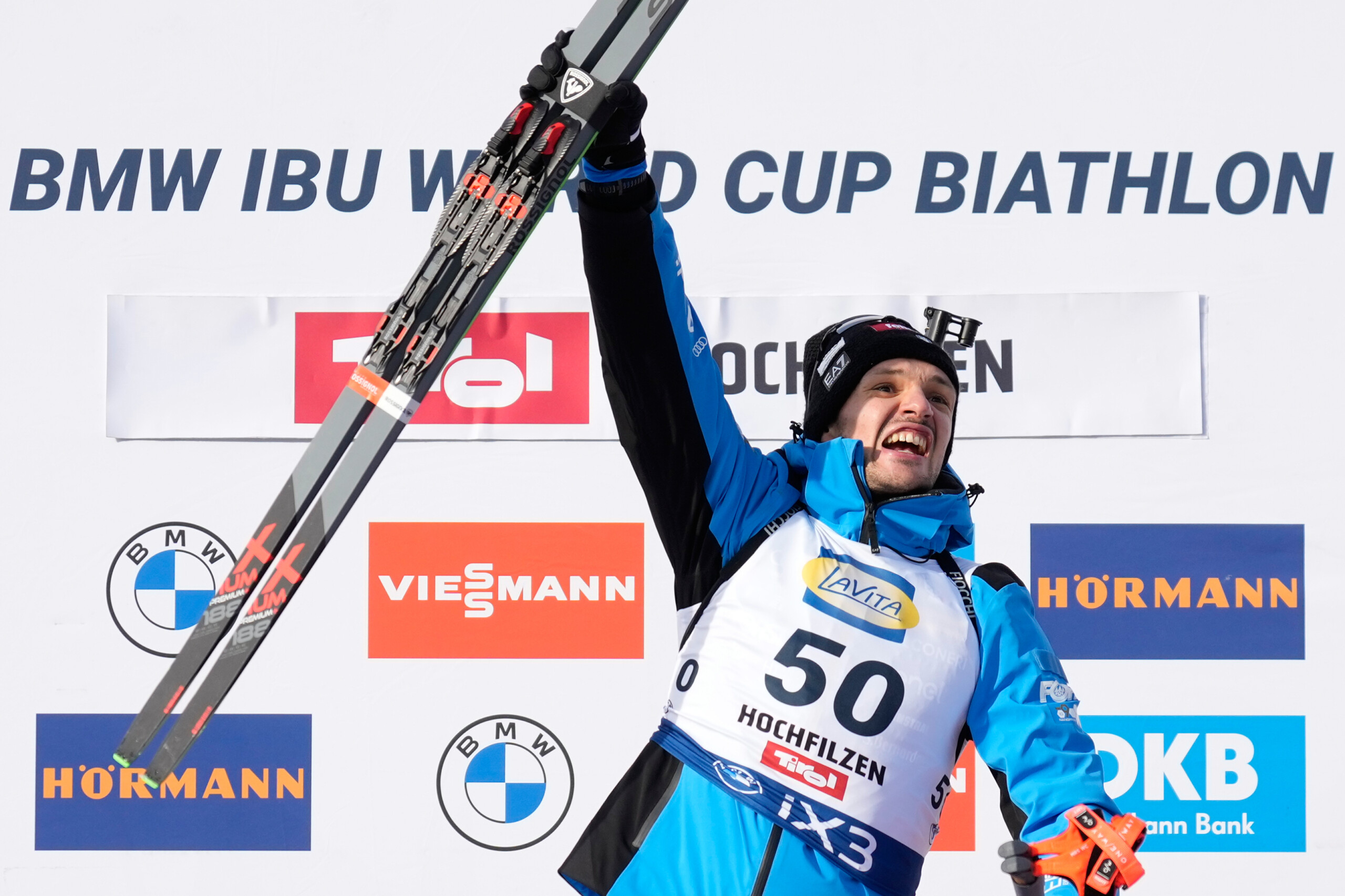 biathlon world cup giacomel wins hochfilzen sprint scaled