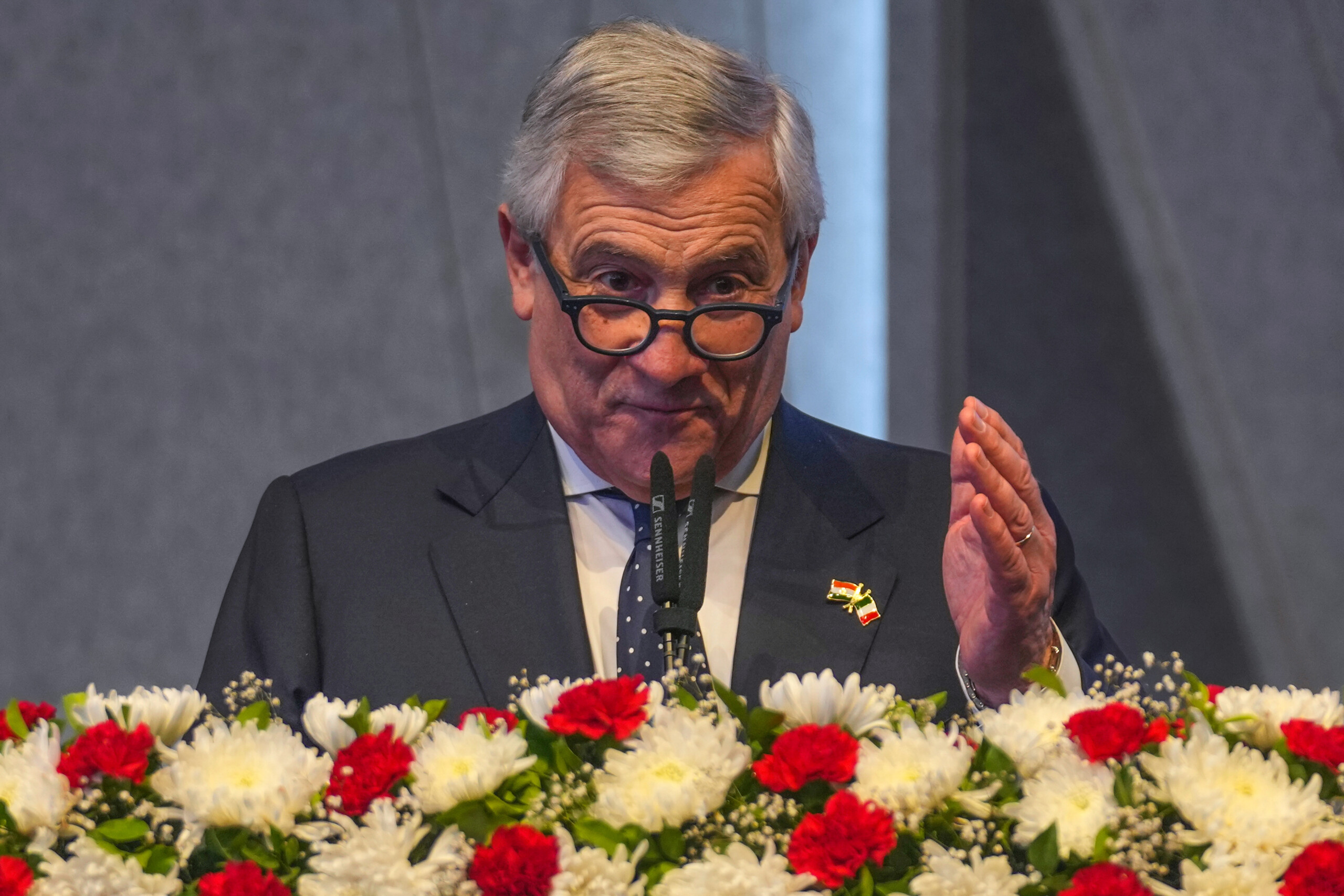 ukraine tajani italy in favour of indefinite freeze on russian assets scaled