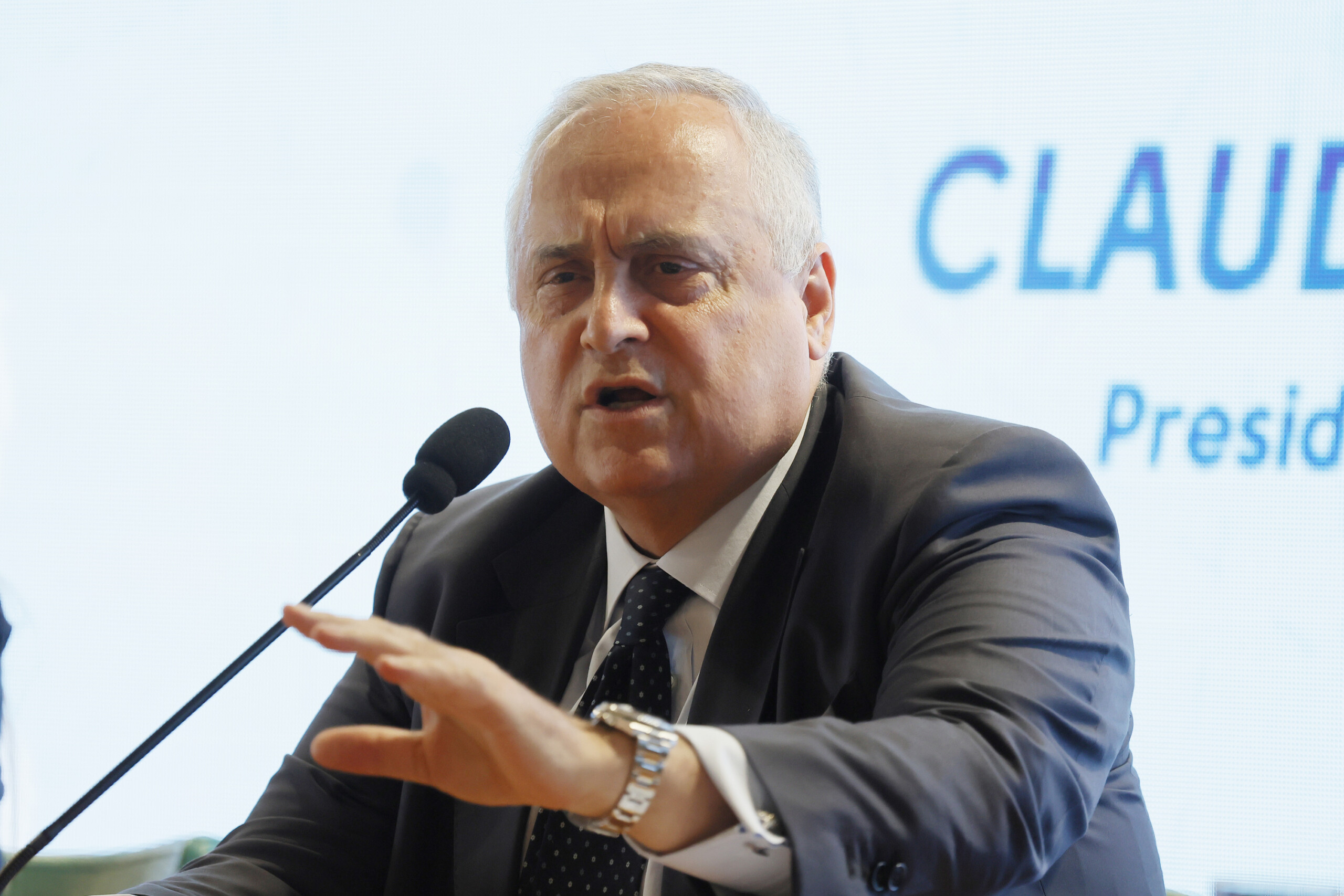 Lazio, Lotito: ‘It's unassailable, I'm not selling and they'll have to put up with me.’ 1 lazio lotito its unassailable im not selling and theyll have to put up with me scaled