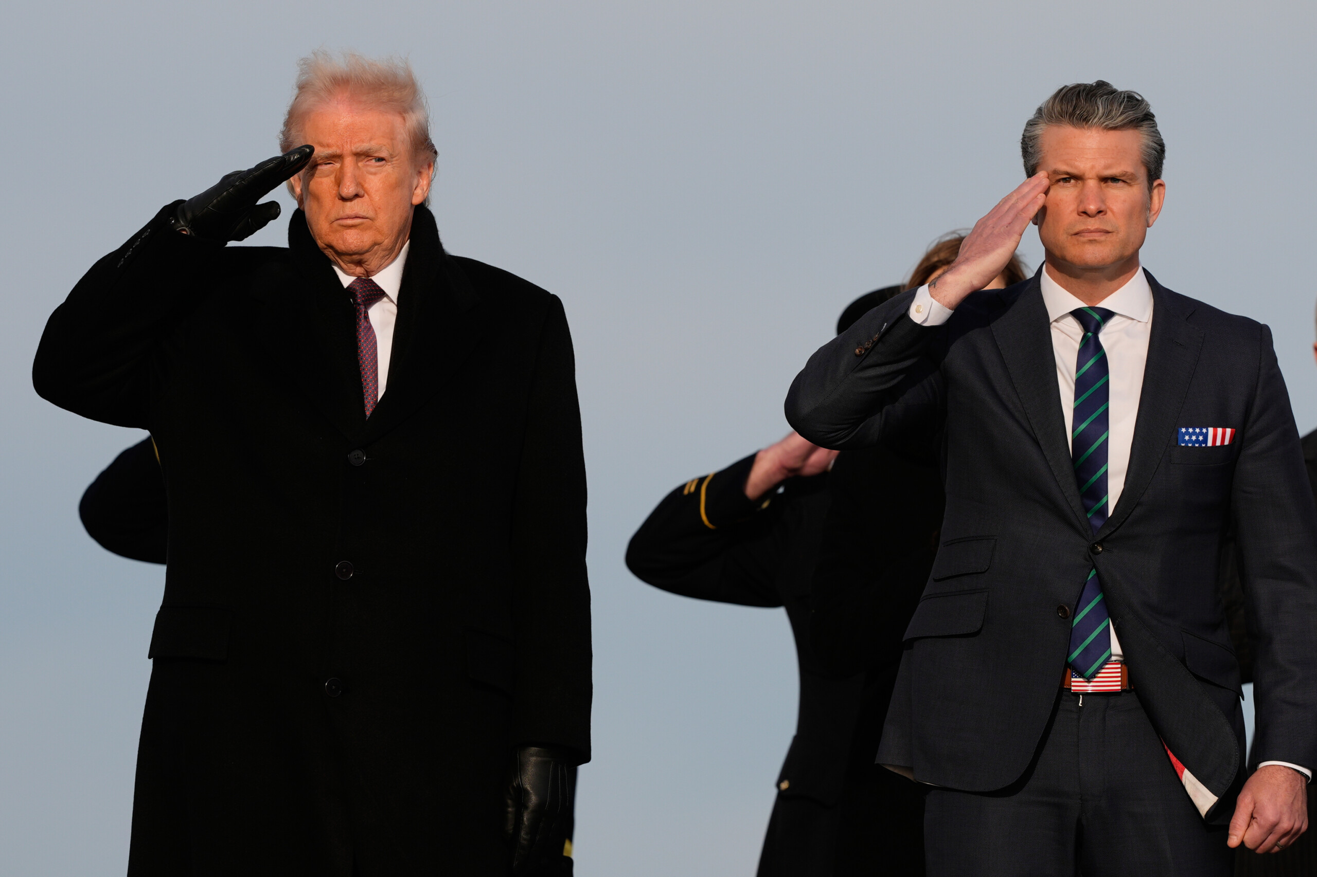 u s trump message with secretaries of war and navy at 1030 p m scaled