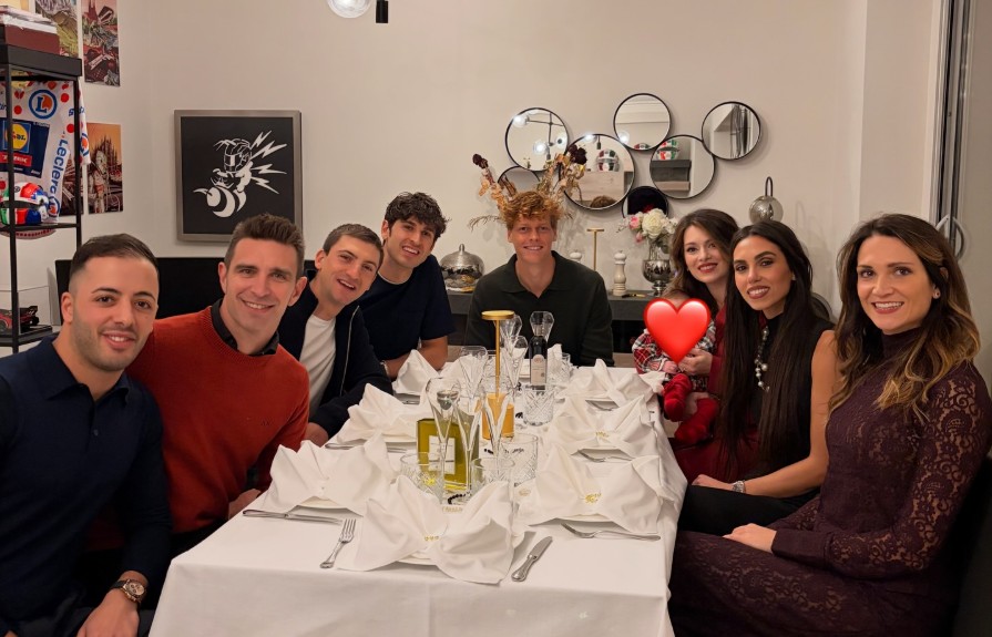 new year in monte carlo for sinner with giovinazzi and ciccone