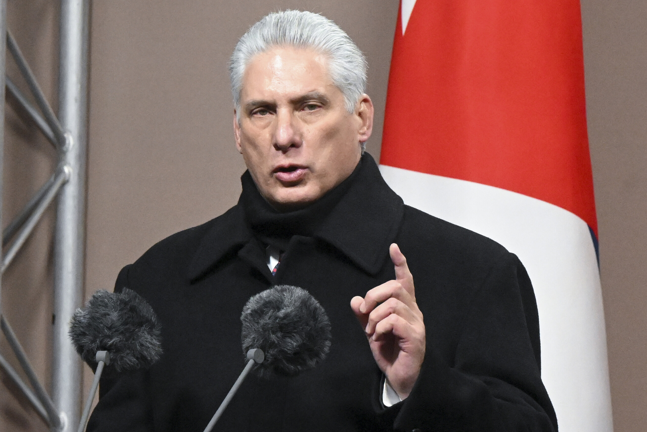 cuba president diaz canel there are no conversations with the u s scaled