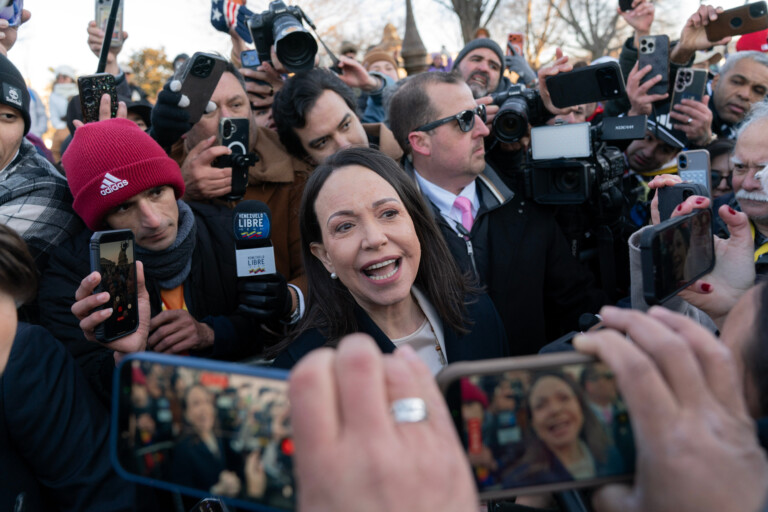 venezuela machado party nobel prize for trump an act of consistency