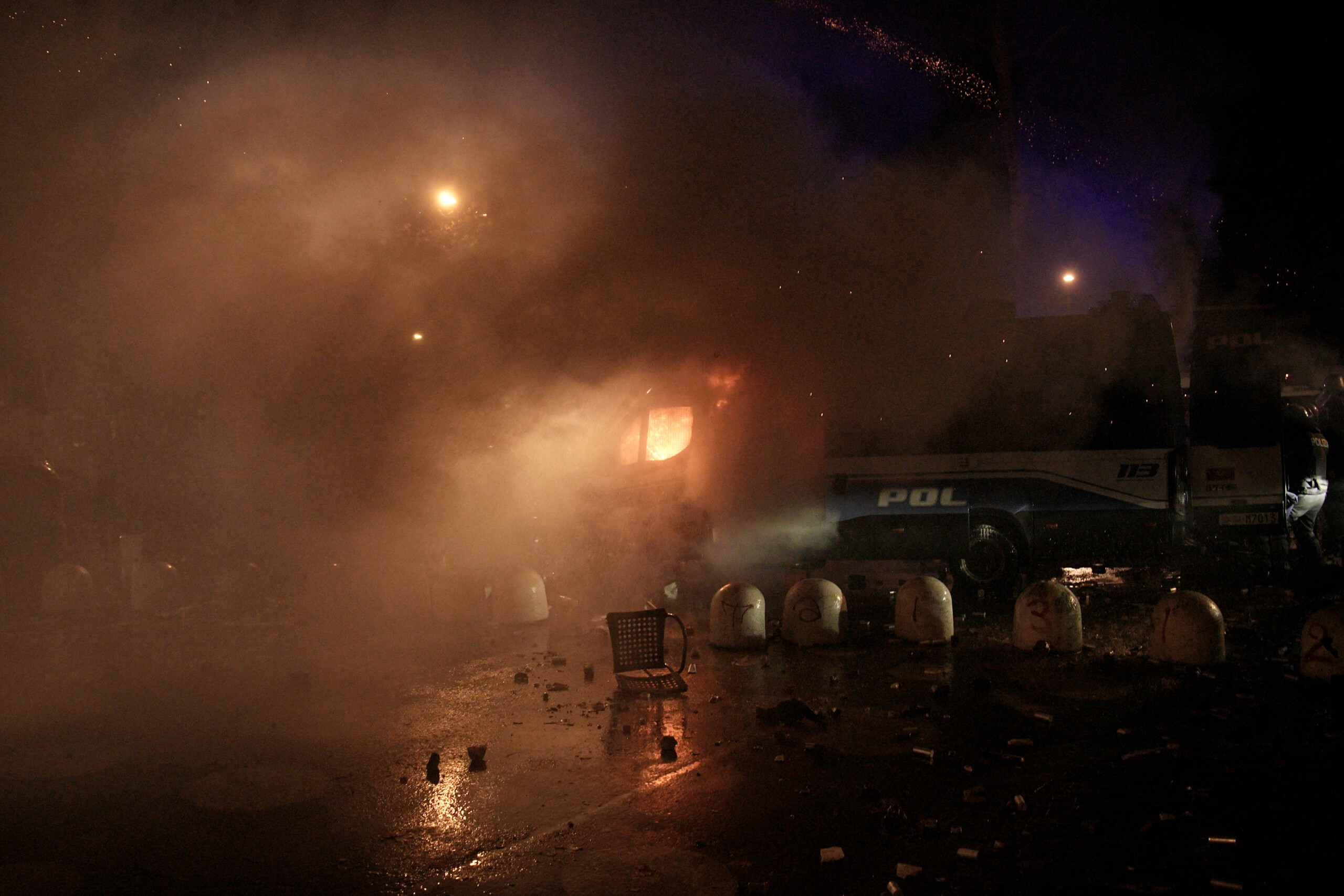 turin police officer attacked alone among the black bloc without my helmet i was scared scaled