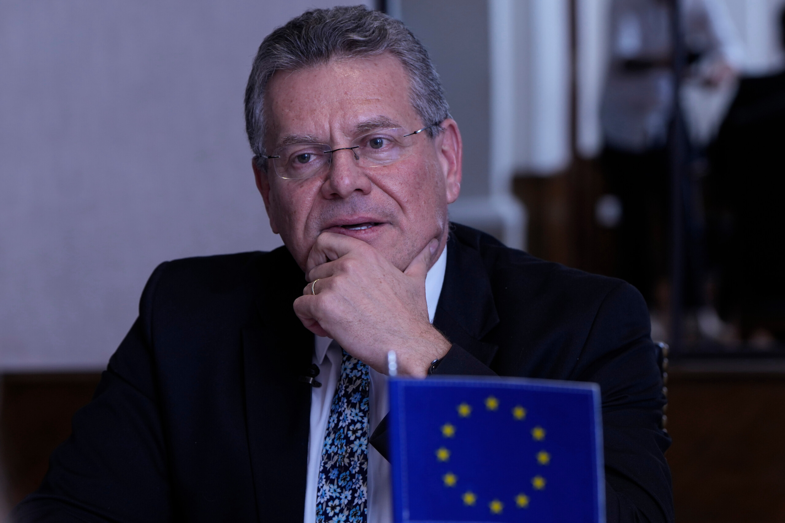 eu sefcovic never had direct or indirect contacts with epstein scaled