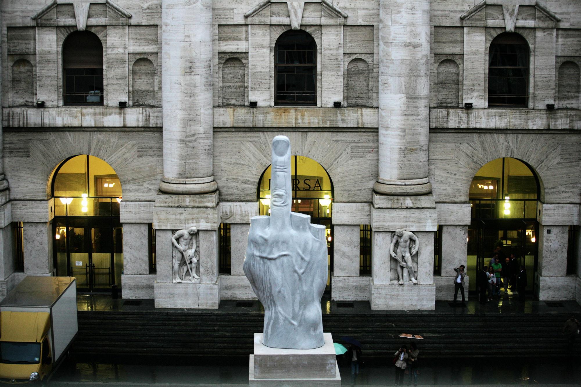 stock market piazza affari opens down 0 10