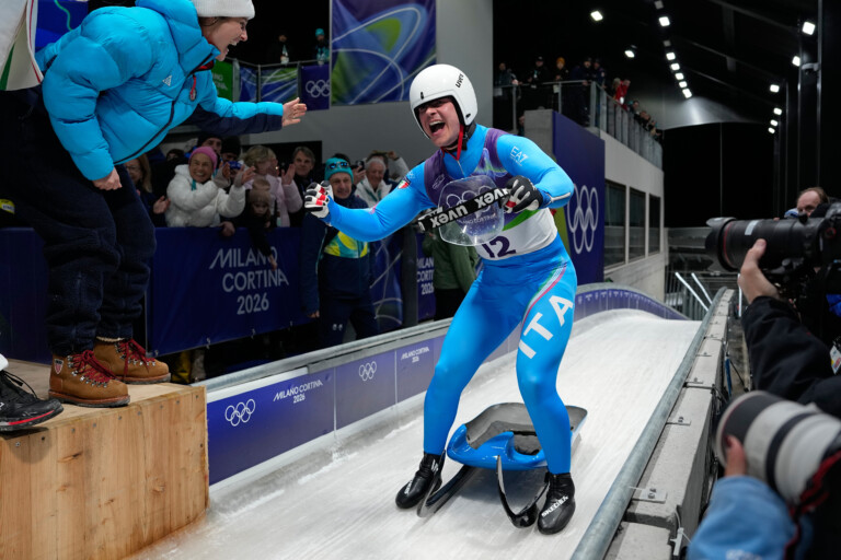 milano cortina luge fischnaller wins bronze in mens singles