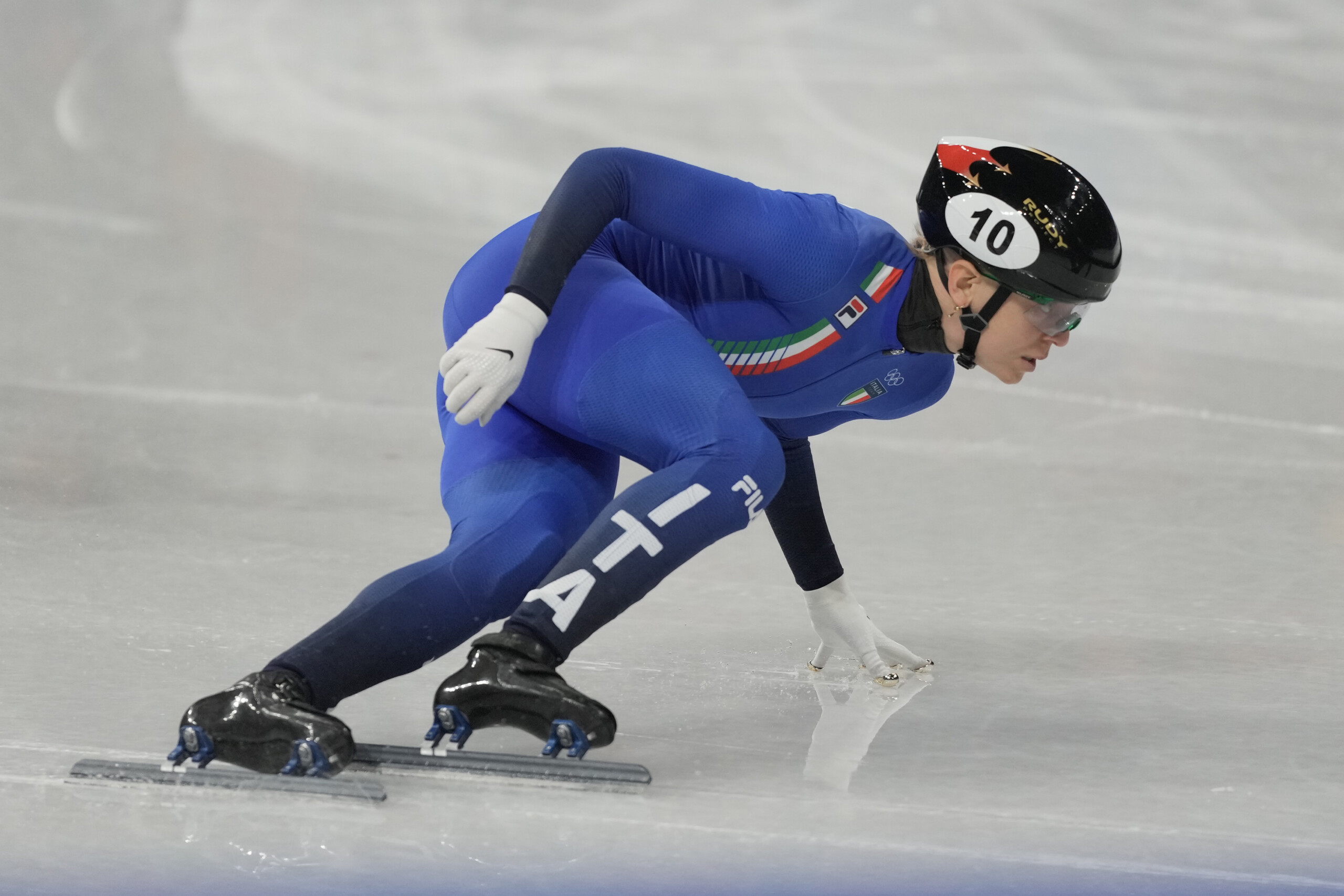 milan cortina short track fontana wins silver in the 500m mangiarotti equals his record scaled