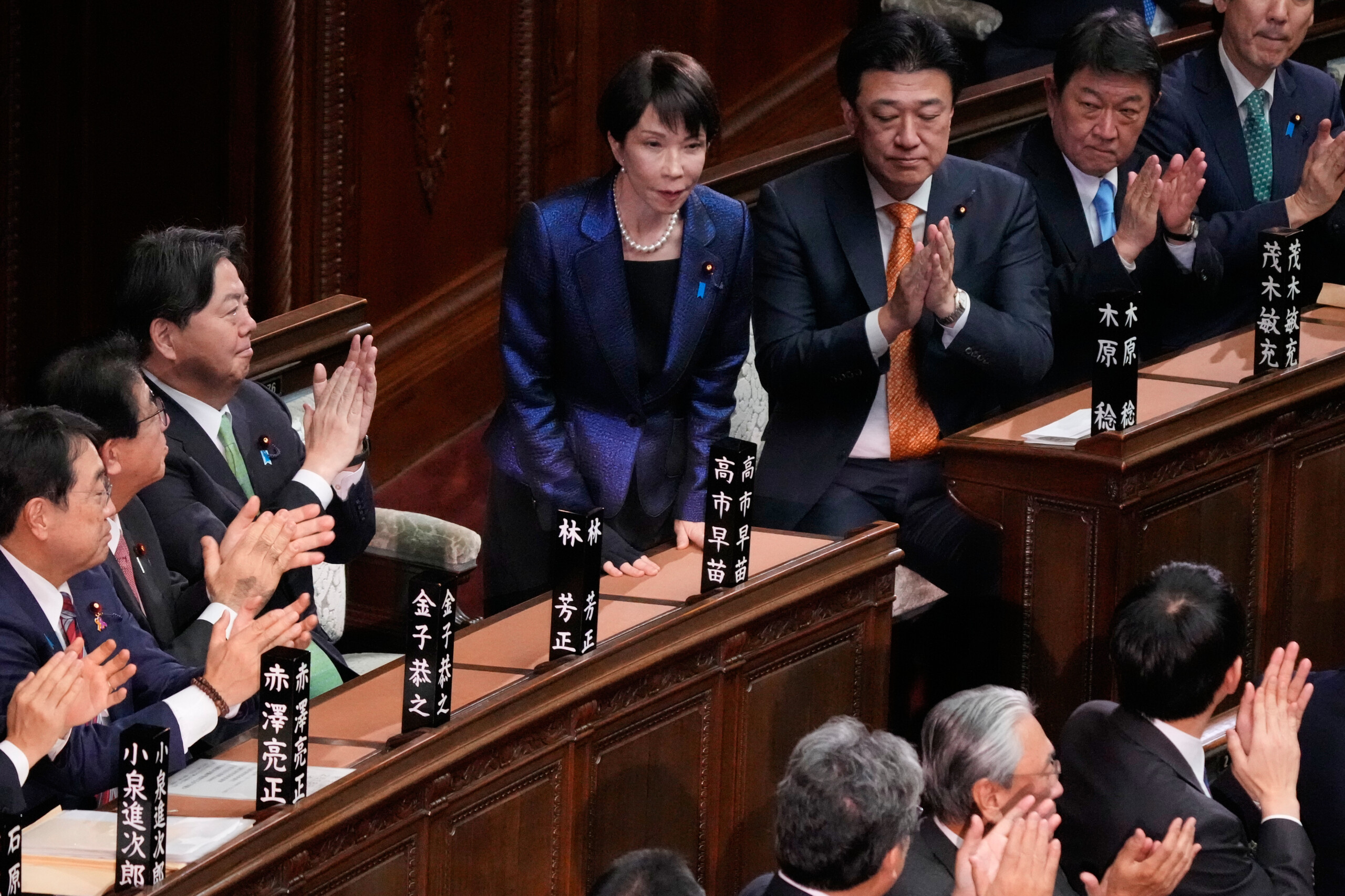 japan sanae takaichi confirmed as prime minister scaled