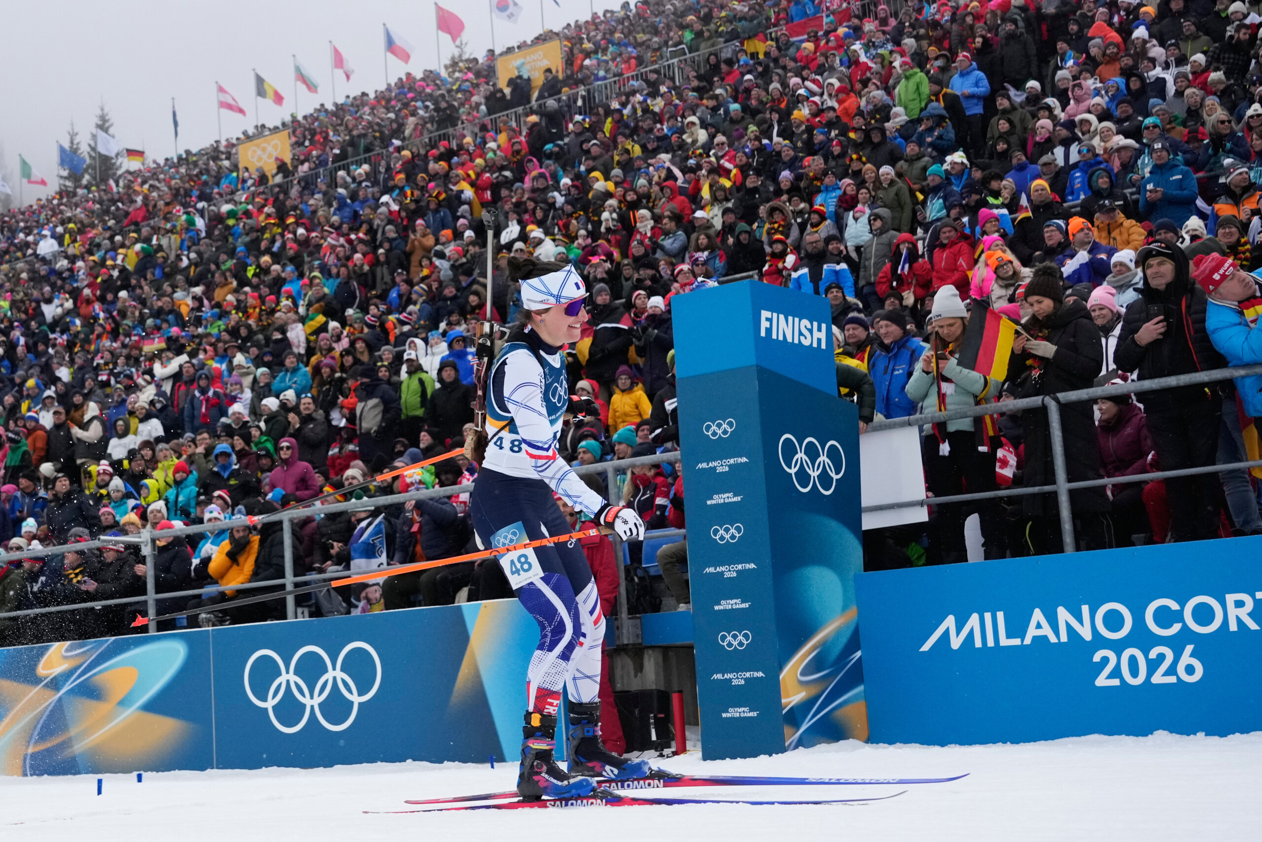 Milan-Cortina: biathlon, France wins women's relay, Italy eleventh 1 milan cortina biathlon france wins womens relay italy eleventh scaled