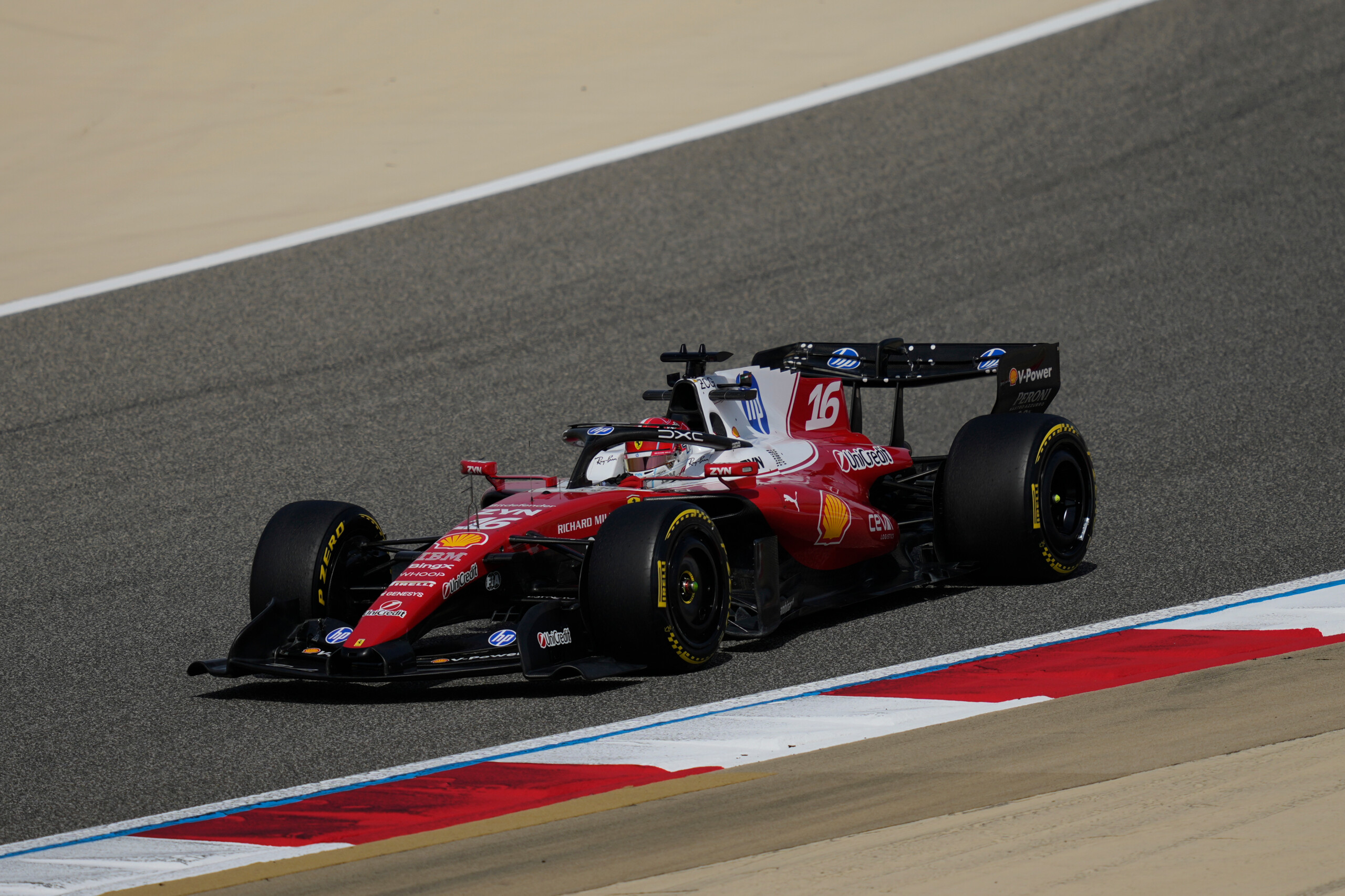 f1 testing in bahrain leclerc with ferrari ahead of the pack scaled