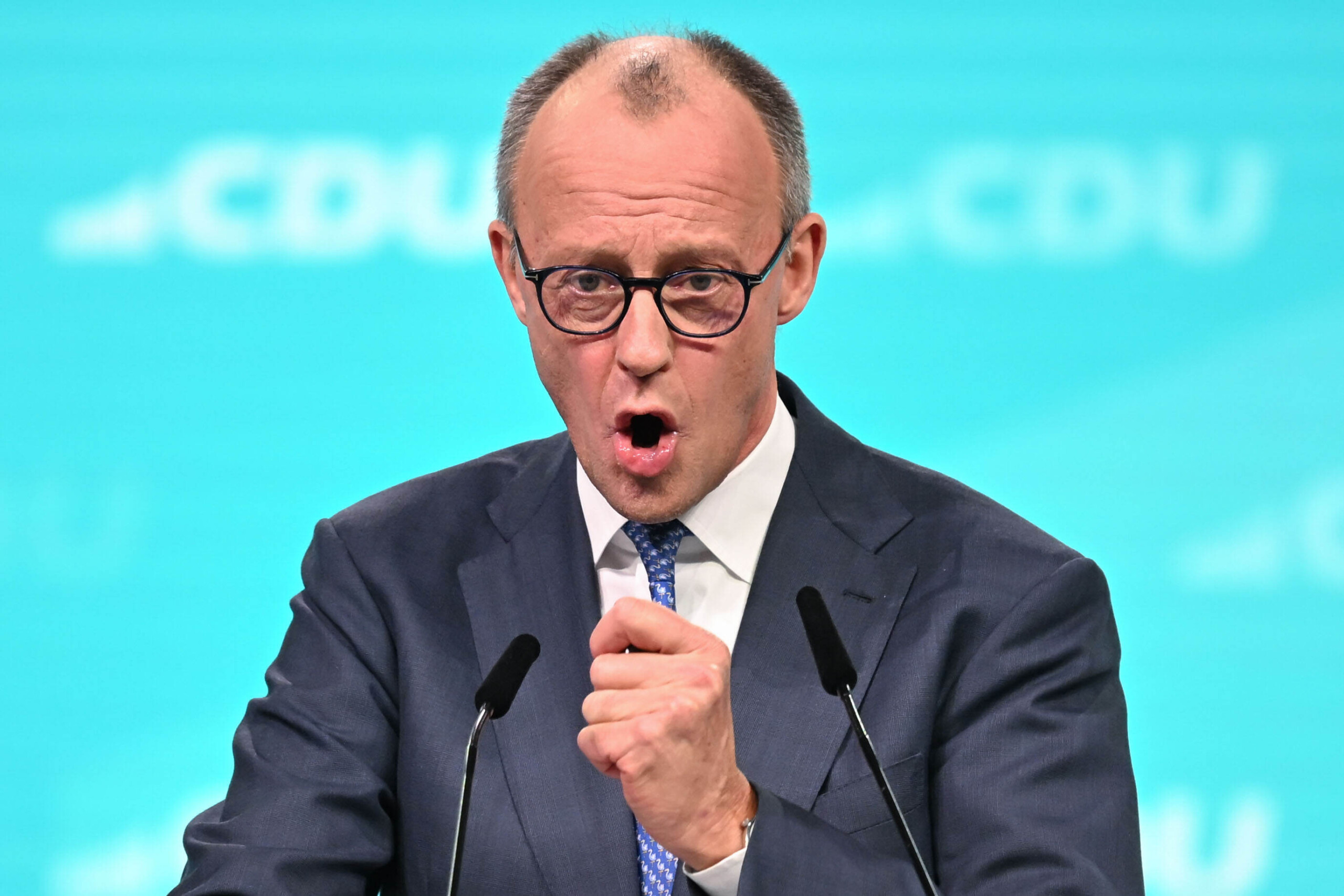 germany merz re elected cdu president with 91 17 of the vote scaled