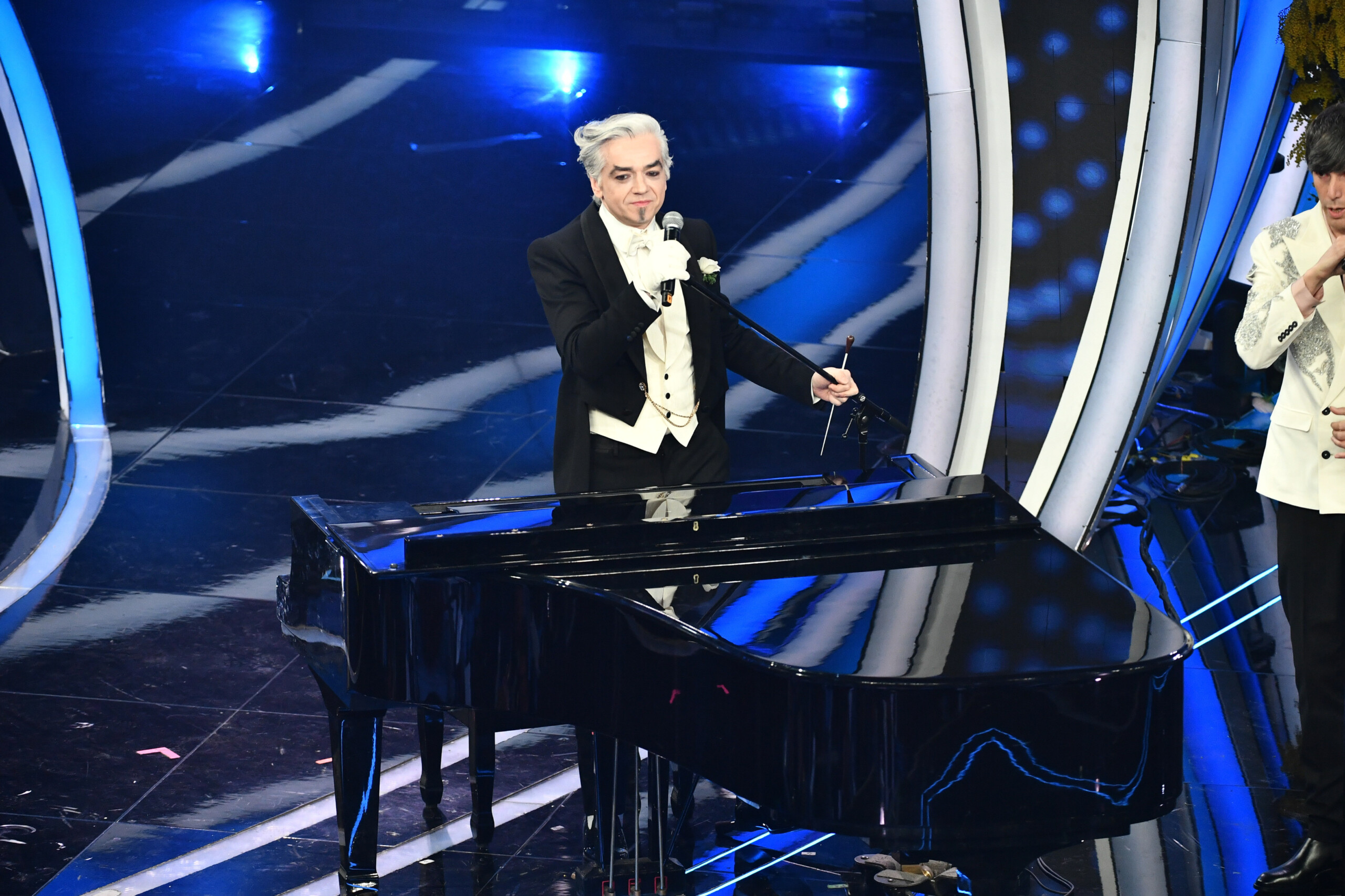 sanremo festival morgan will not be on stage with chiello during the cover song evening scaled