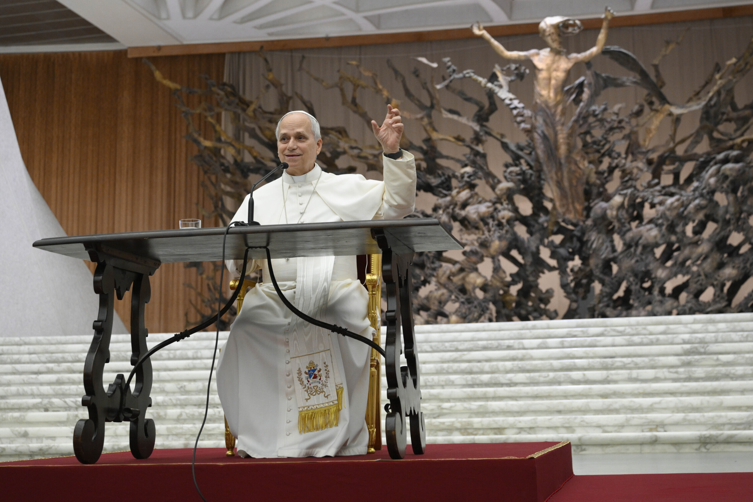 Pope Leo XIV: ‘Politics and economics cannot be sustained by solitary leaders’ 1 pope leo xiv politics and economics cannot be sustained by solitary leaders scaled