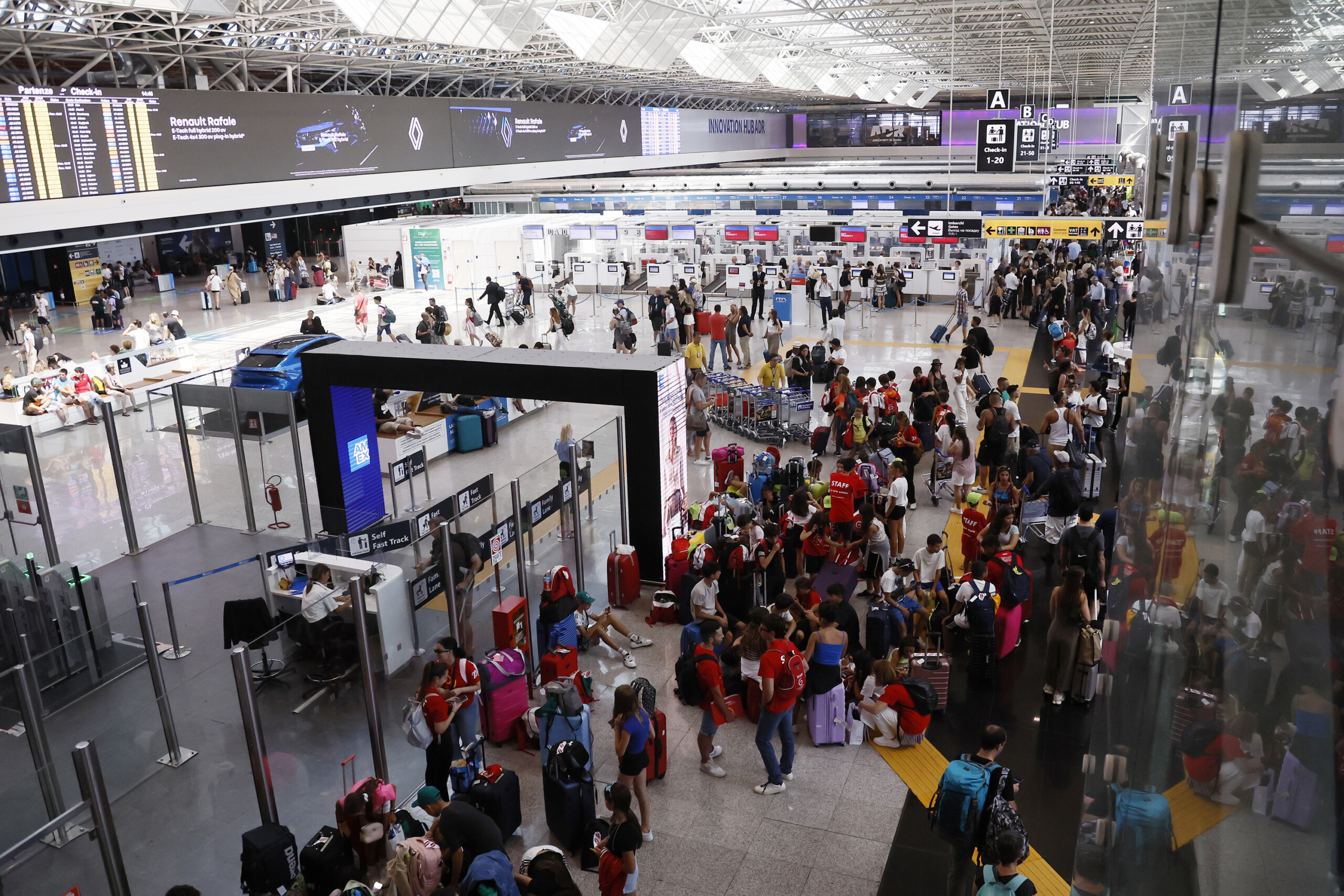 airports rome fiumicino named best hub in europe for the ninth year running scaled