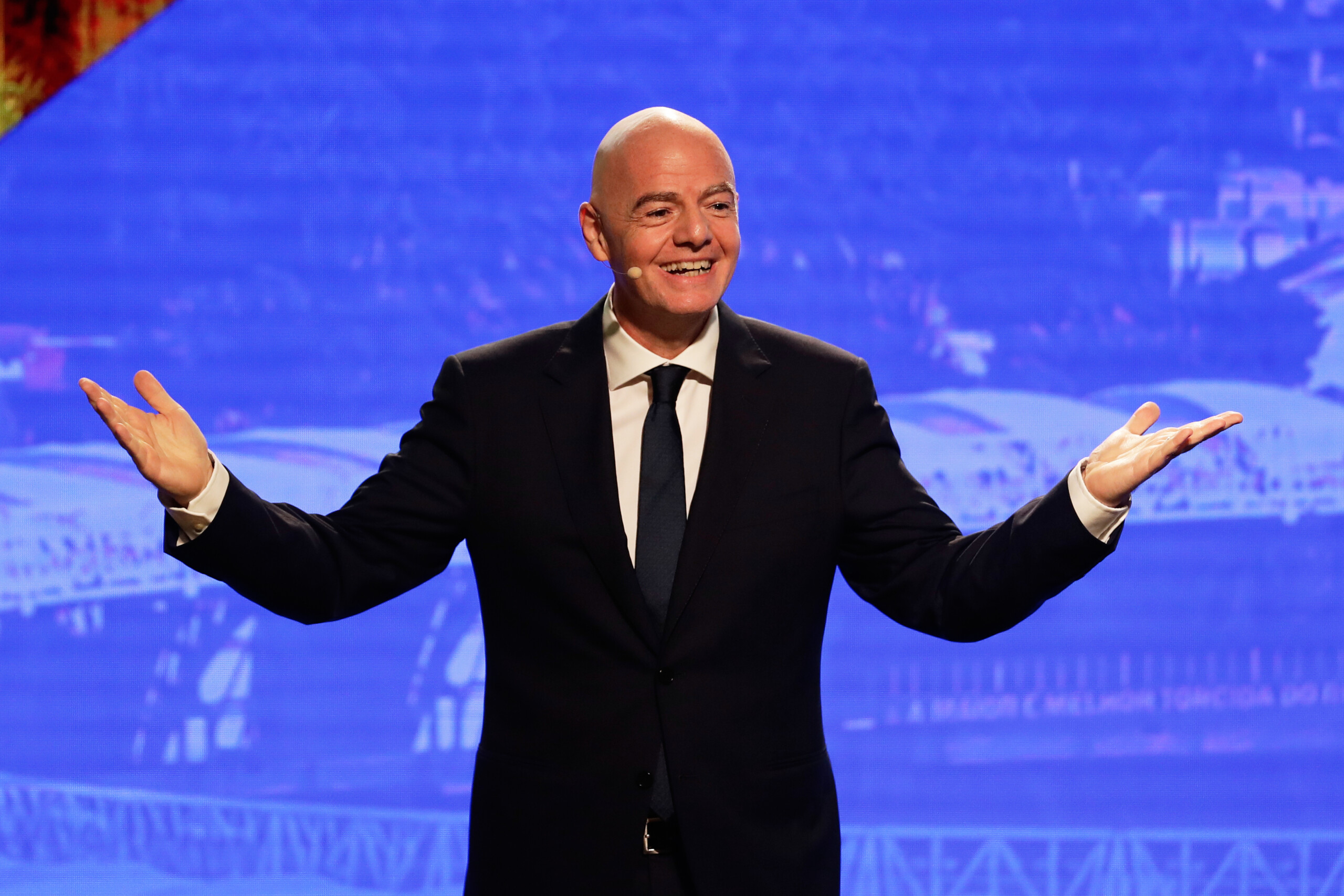 football infantino the world cup will be a huge celebration with over 500 million tickets requested scaled