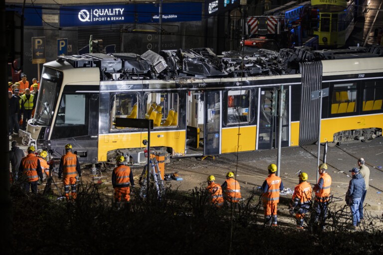 derailment of tram atm safety has never been subject to budget cuts
