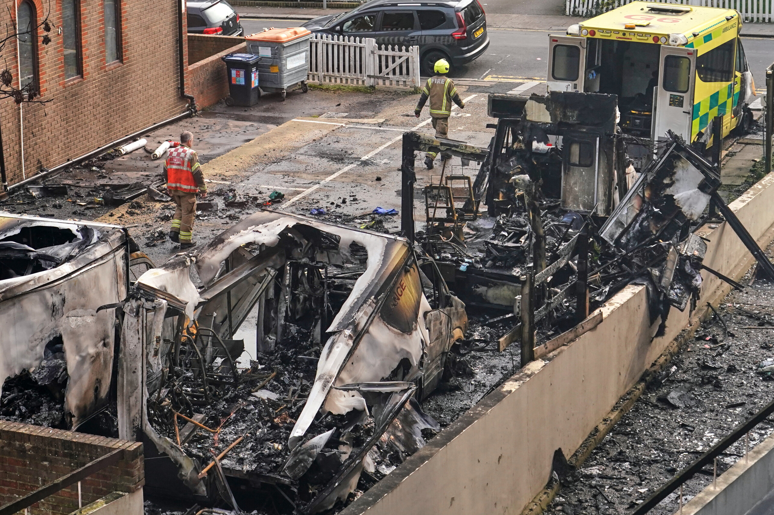 united kingdom ambulances set on fire group linked to iran under investigation scaled