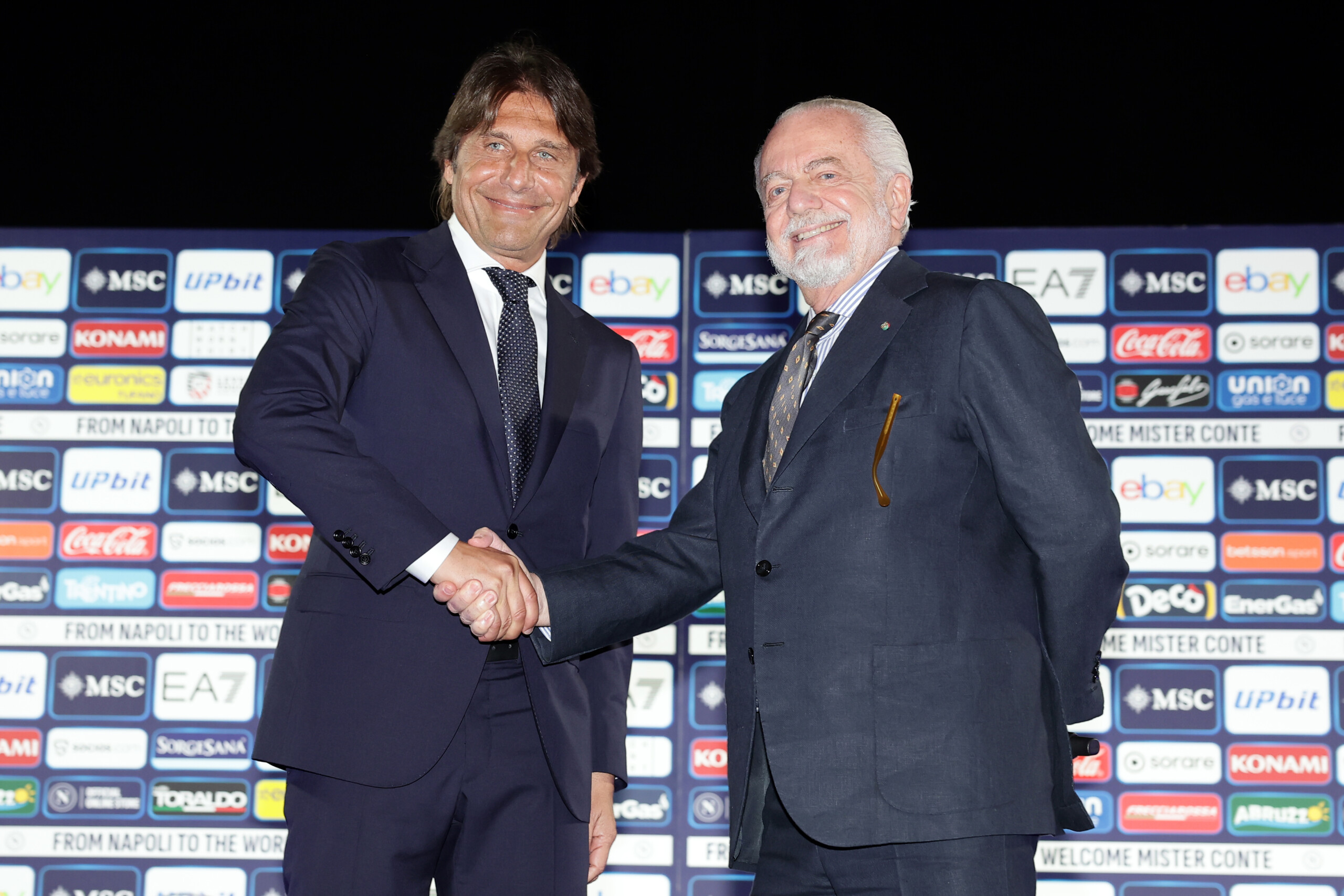 Napoli, De Laurentiis: ‘Conte as manager? If he asked me, I’d let him go’ 1 napoli de laurentiis conte as manager if he asked me id let him go scaled