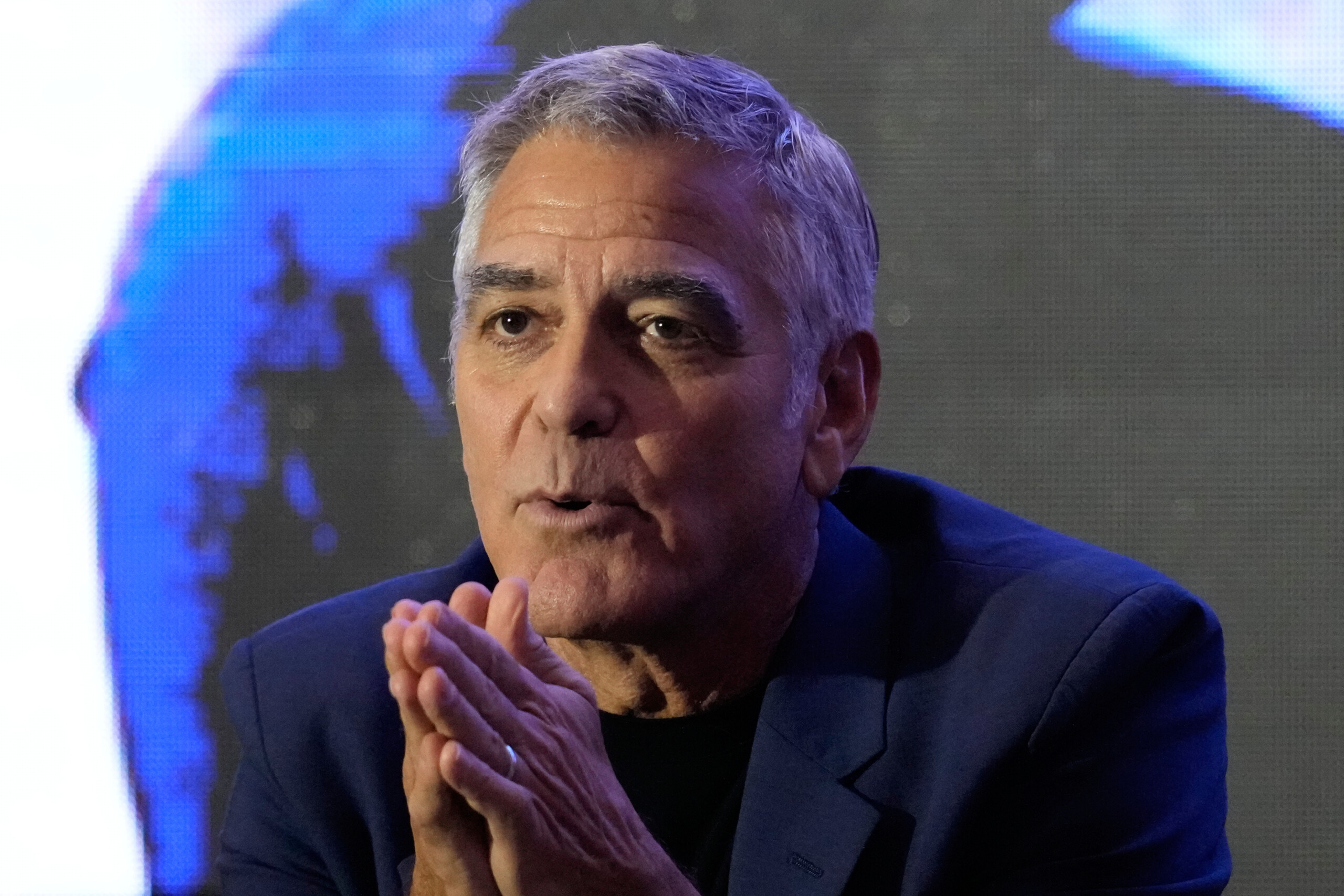 Clooney: ‘Threatening to bring an end to civilisation is a war crime’ 1 clooney threatening to bring an end to civilisation is a war crime scaled