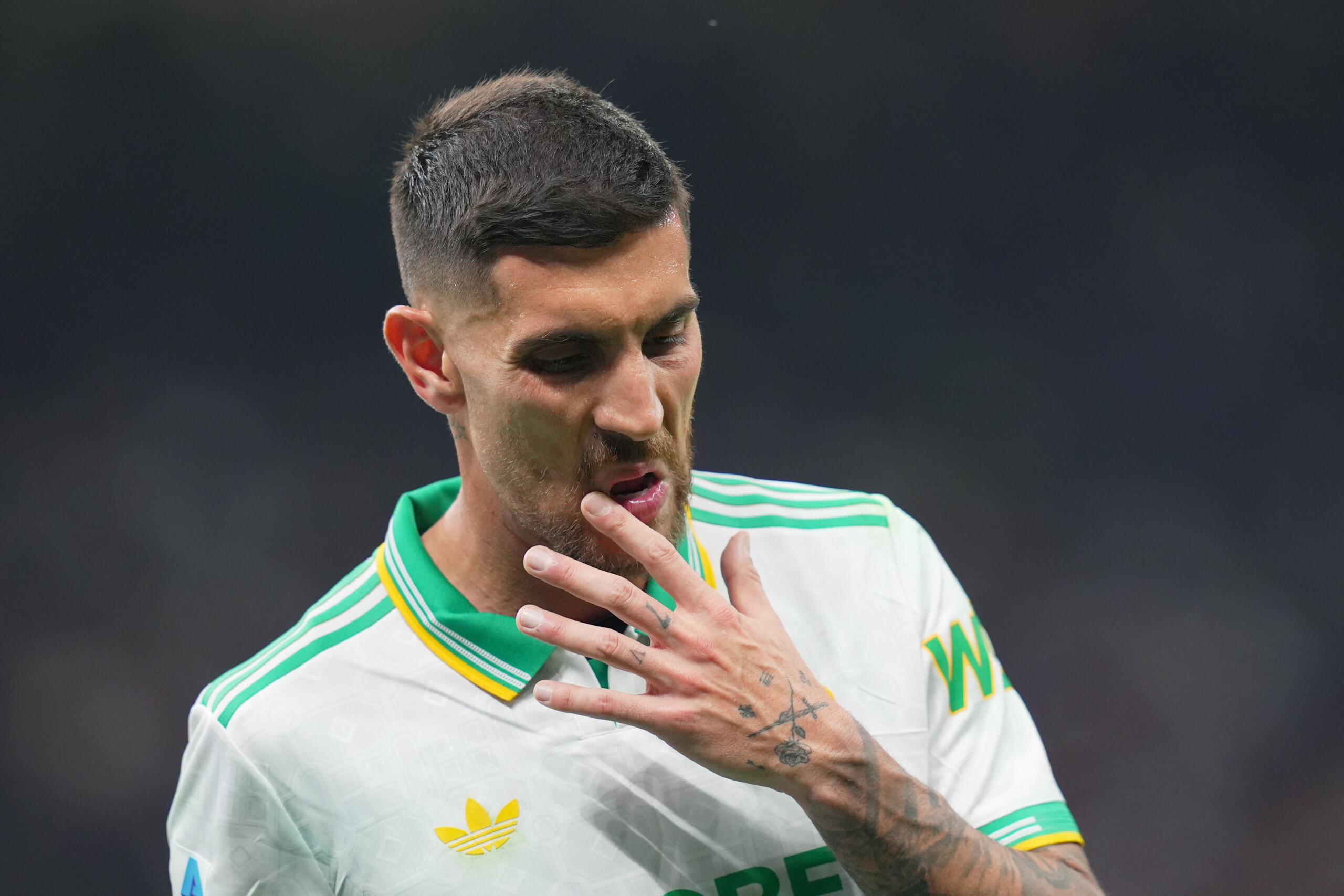 football roma pellegrini suffers a flexor injury out for four weeks scaled